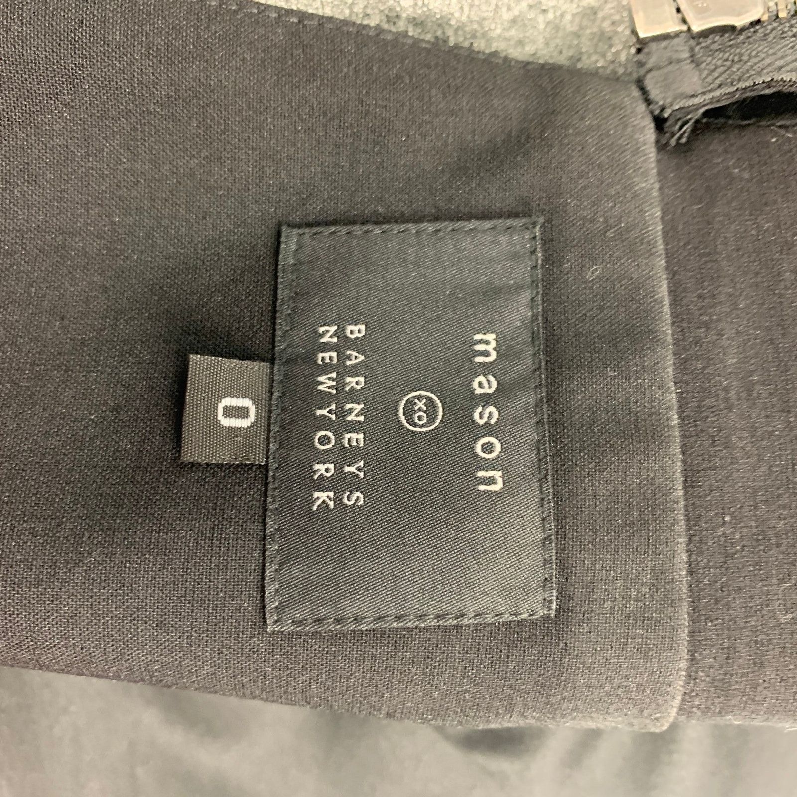 Other MASON x BARNEY'S NEW YORK 0 Two Tone Lambskin Casual Top Size XS / US 0-2 / IT 36-38 - 5 Thumbnail