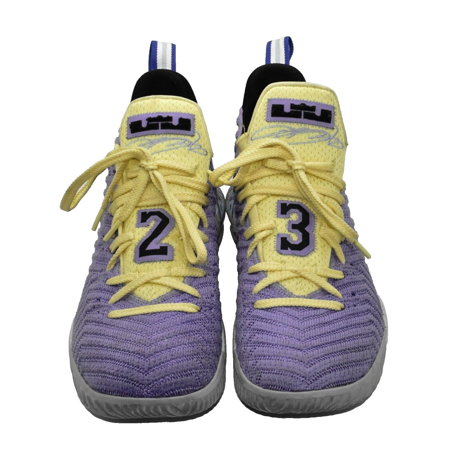 Nike NIKE LeBron 16 Lakers Heritage Atomic Shoes CK4765-500 Sz 11 Size US 11 / EU 44 - 3 Thumbnail