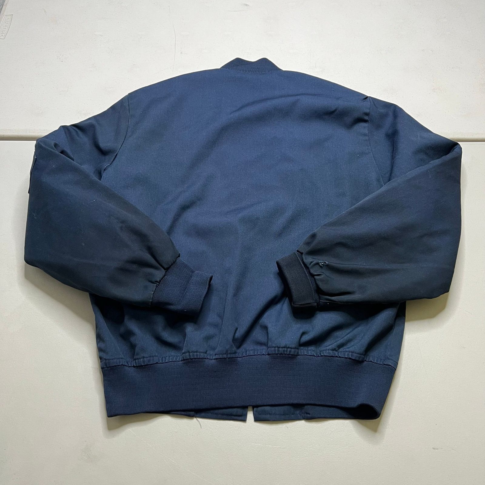 Cintas Vintage 1980s Cintas Chevron Work Jacket Quilted Lined M Size US M / EU 48-50 / 2 - 12 Thumbnail