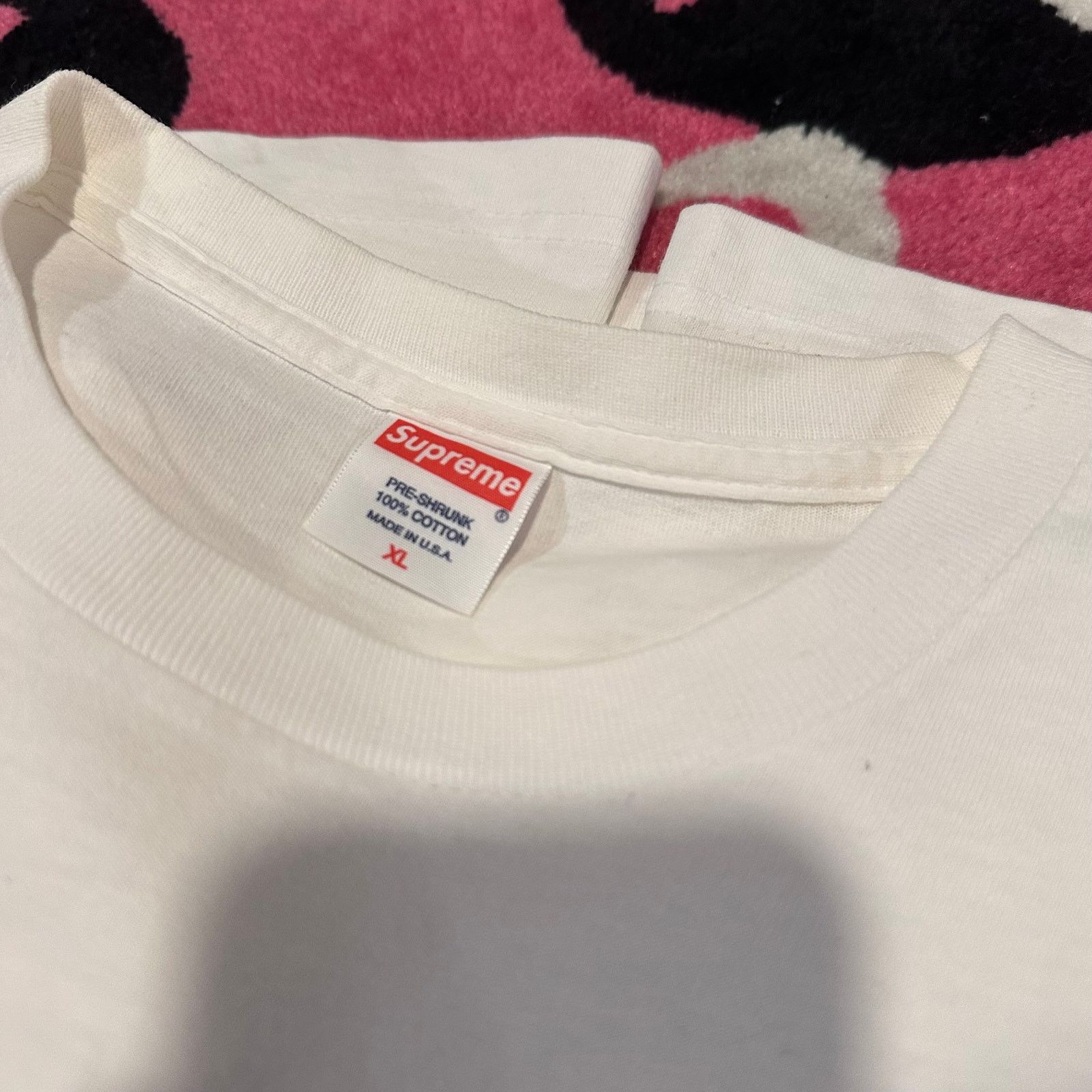 Supreme Supreme Lou Reed Tee White XL (2009SS) - Gently Used Size US XL / EU 56 / 4 - 11 Thumbnail
