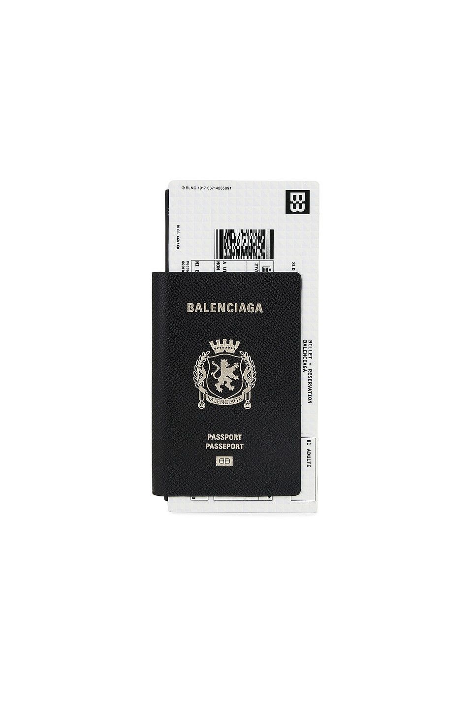 Balenciaga Balenciaga Passport Wallet with Ticket Size ONE SIZE - 2 Thumbnail