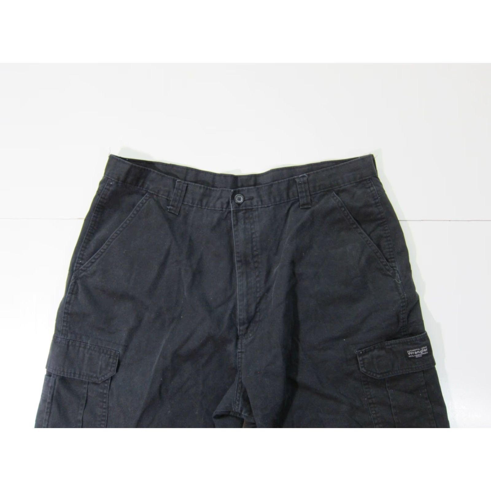 Wrangler Wrangler Cargo Short Men 40 Black 100% Cotton Pocket Authentic Issue Size US 40 / EU 56 - 6 Thumbnail