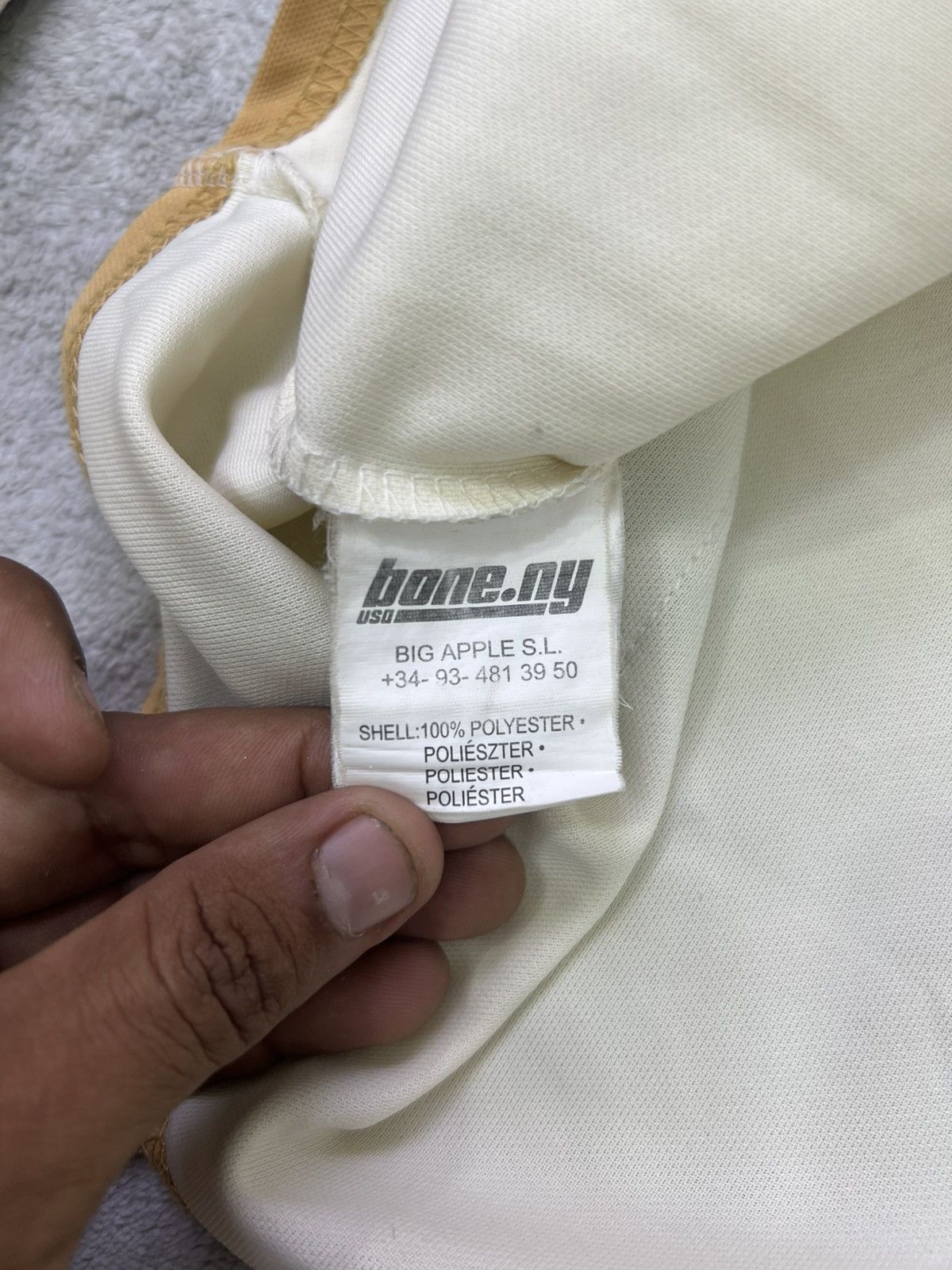 Other Vintage Y2K Bone.NY Brooklyn NYC Hockey Style Jersey XXL Size US XXL / EU 58 / 5 - 9 Thumbnail