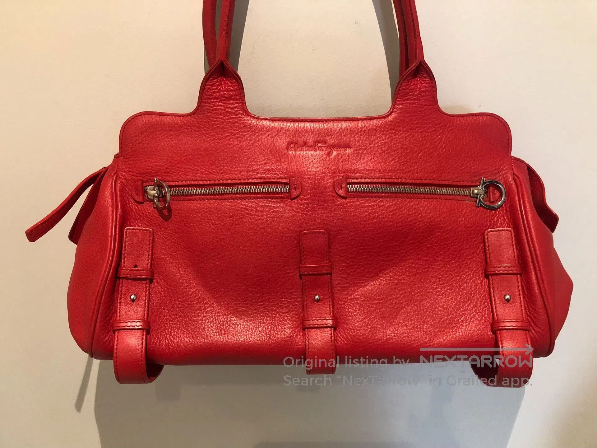 Salvatore Ferragamo Ferragamo Women's Long Handle Handbag. Size ONE SIZE - 3 Thumbnail