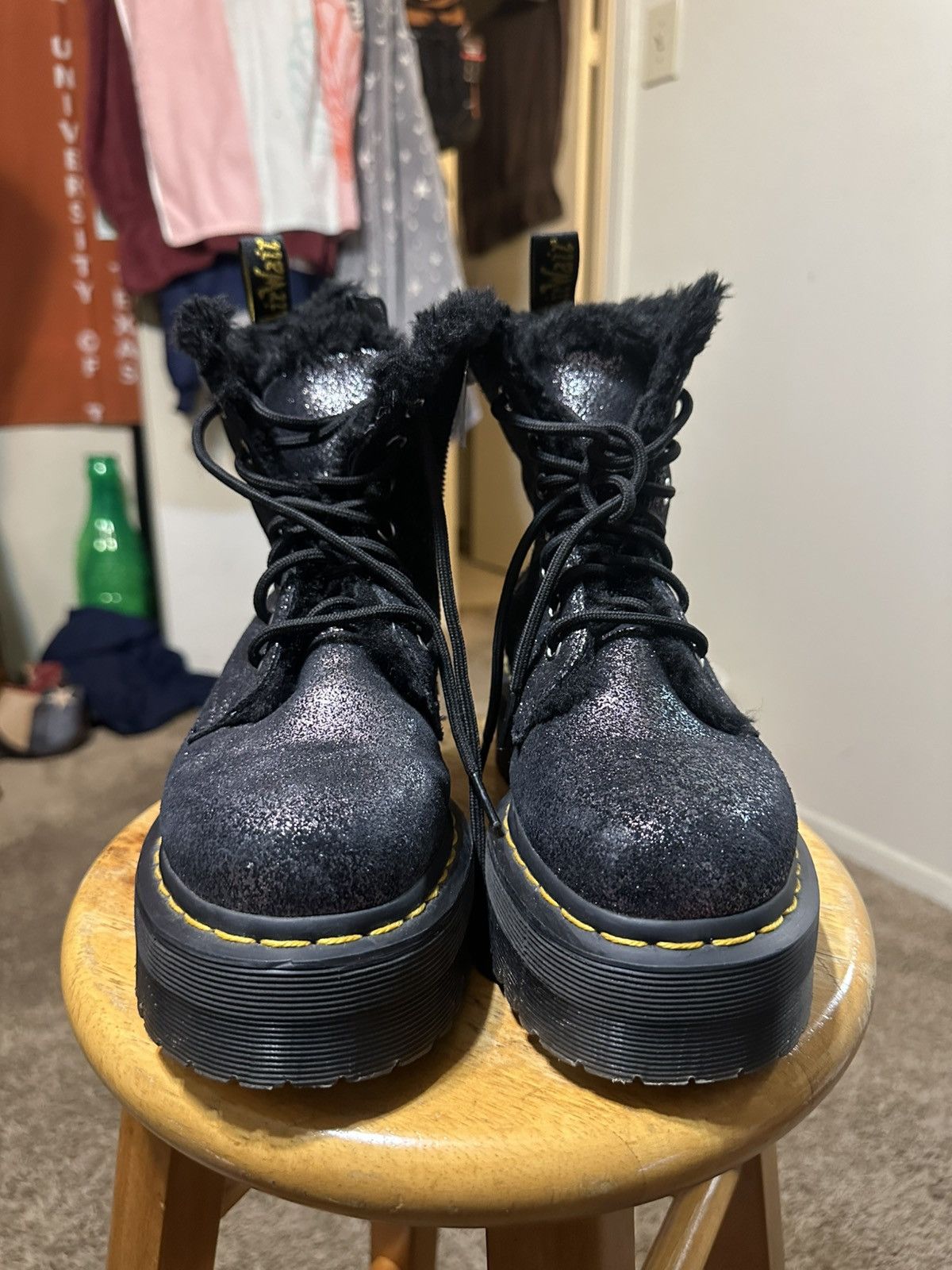 Dr. Martens Vintage Dr. Martens Jadon leather platform boots size 6 Size US 6 / IT 36 - 2 Thumbnail