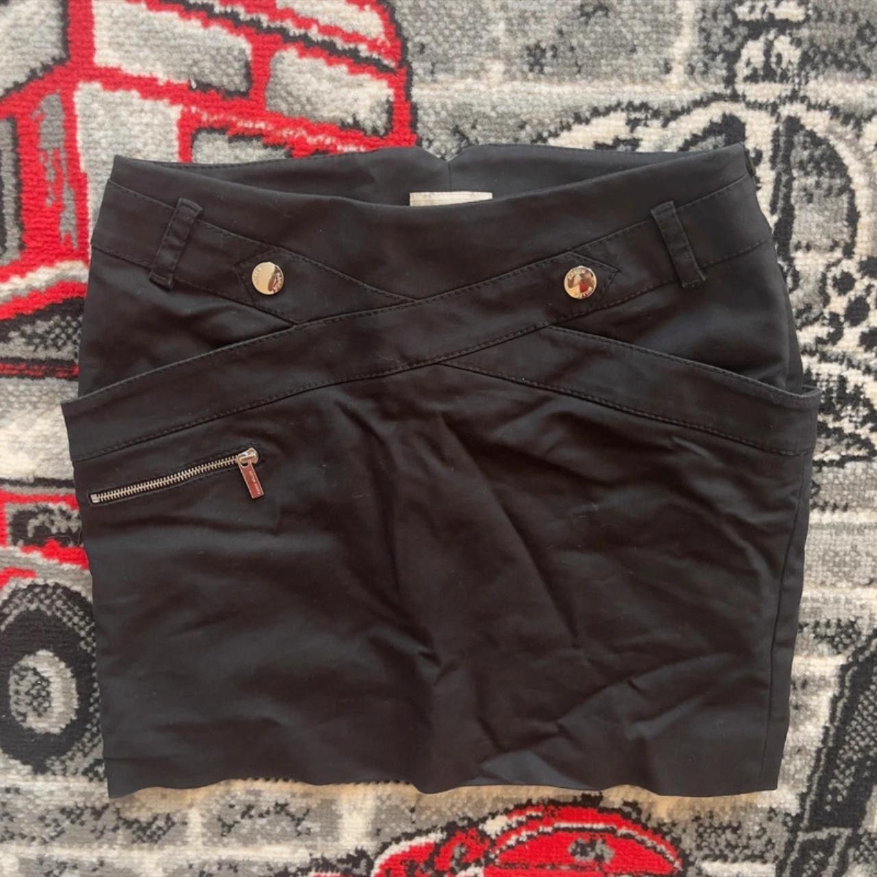 Karen Millen Karen Millen England Mini Skirt Black Size 6 XS Size 26" / US 2 / IT 38 - 9 Thumbnail