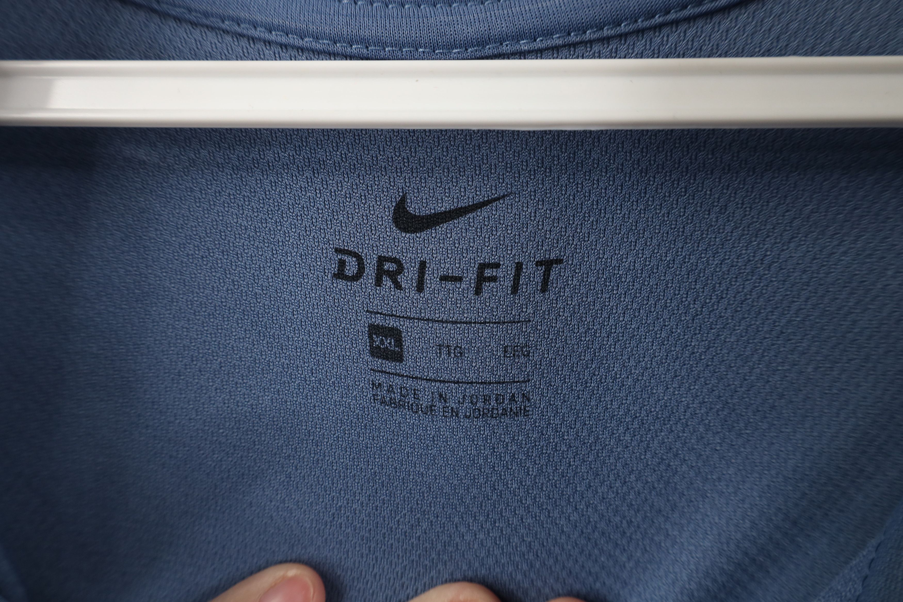 Nike Nike Dri-Fit Knit Running 1/4 Half Zip Jacket Top Blue Size US XXL / EU 58 / 5 - 7 Thumbnail