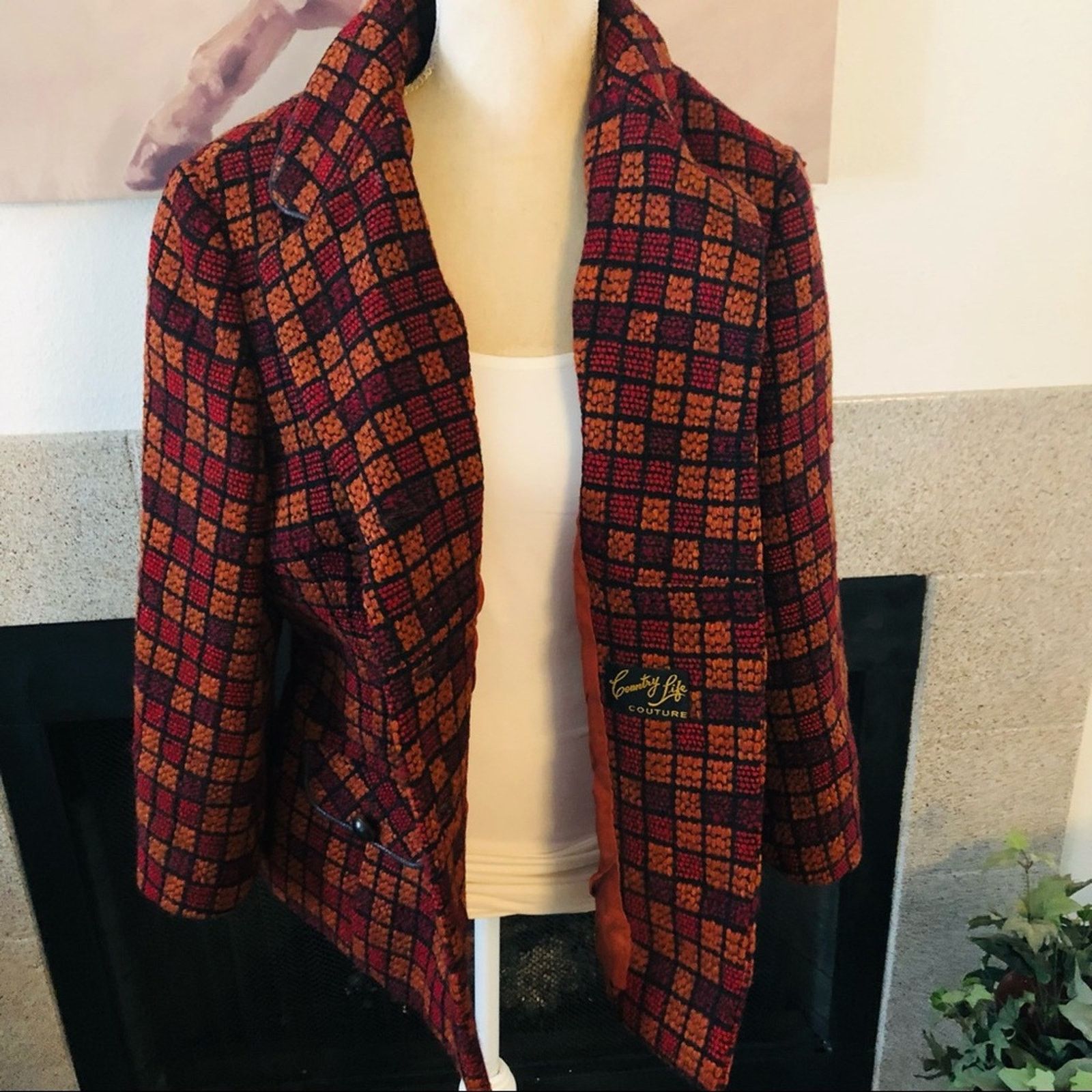 Harrods Vintage Harrods Country Couture tweed vintage jacket Size M / US 6-8 / IT 42-44 - 8 Thumbnail