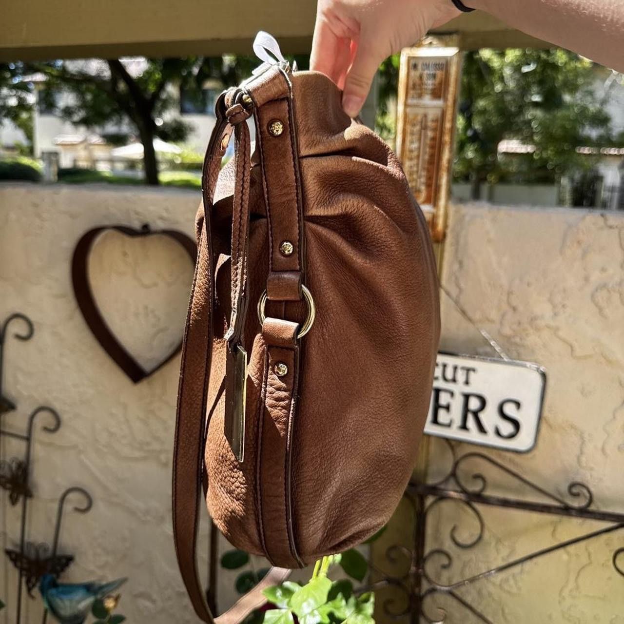 Furla Furla Large Brown Leather Crossbody Bag Size ONE SIZE - 5 Thumbnail