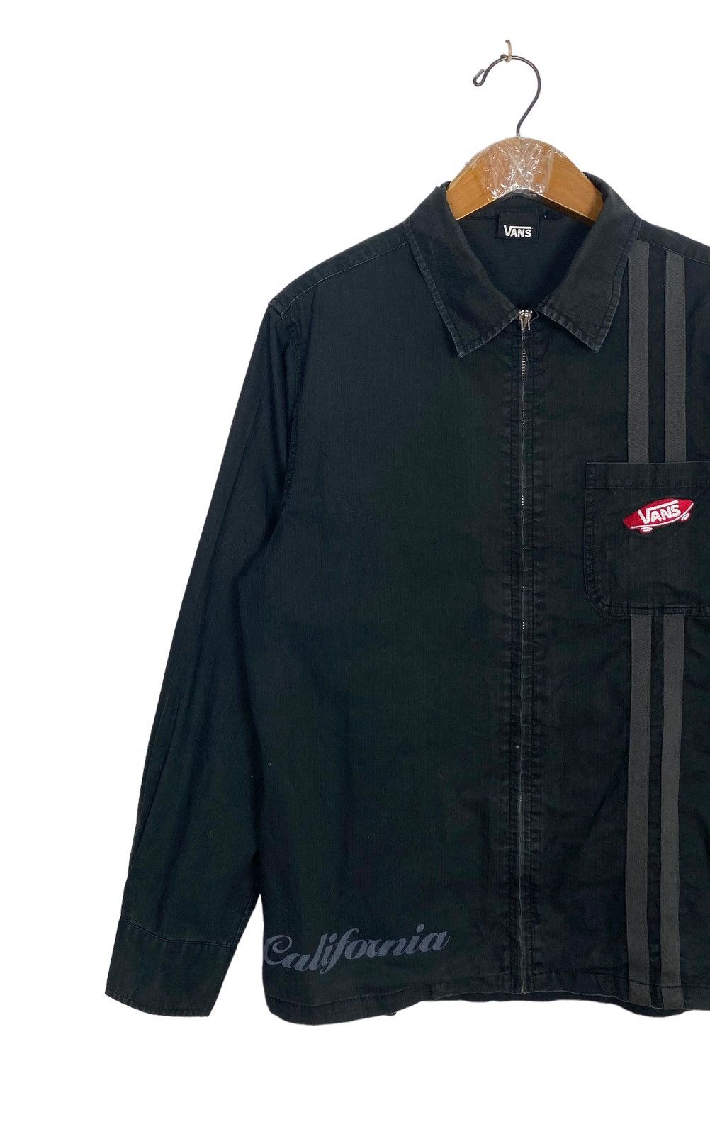 Vans Rare‼️ Vans Embroidery Spell Out Zipper Jacket Size US S / EU 44-46 / 1 - 4 Thumbnail