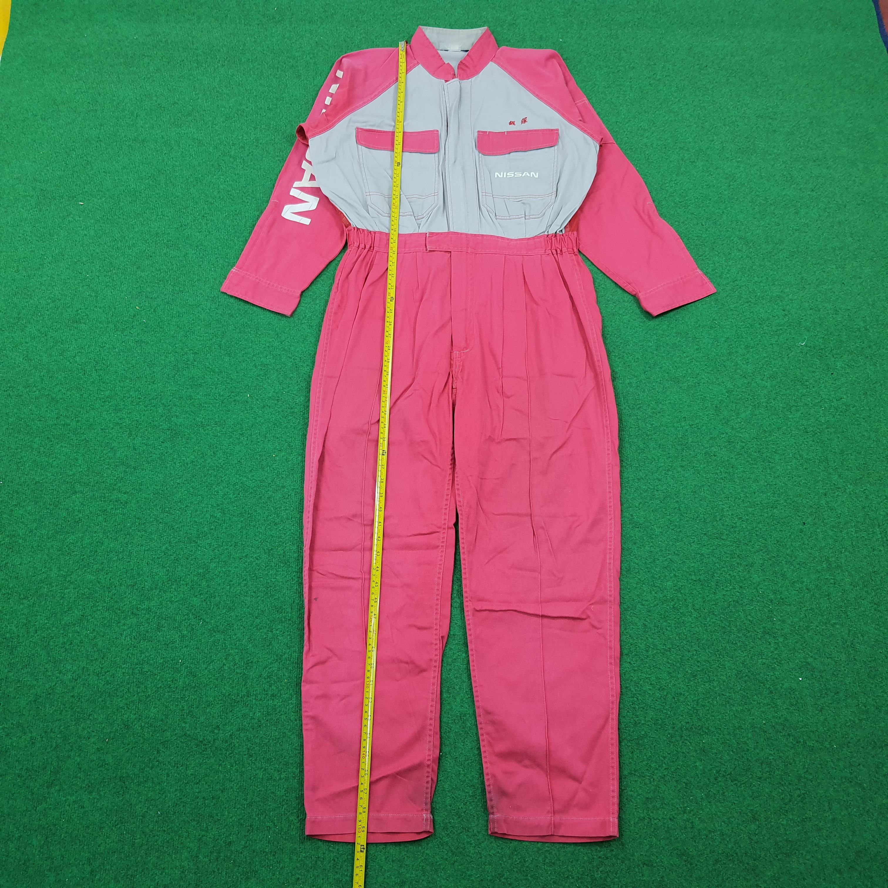 Japanese Brand × Vintage Vintage Nissan Racing Japan Motorsprots Workwear Coverall Size US M / EU 48-50 / 2 - 4 Thumbnail