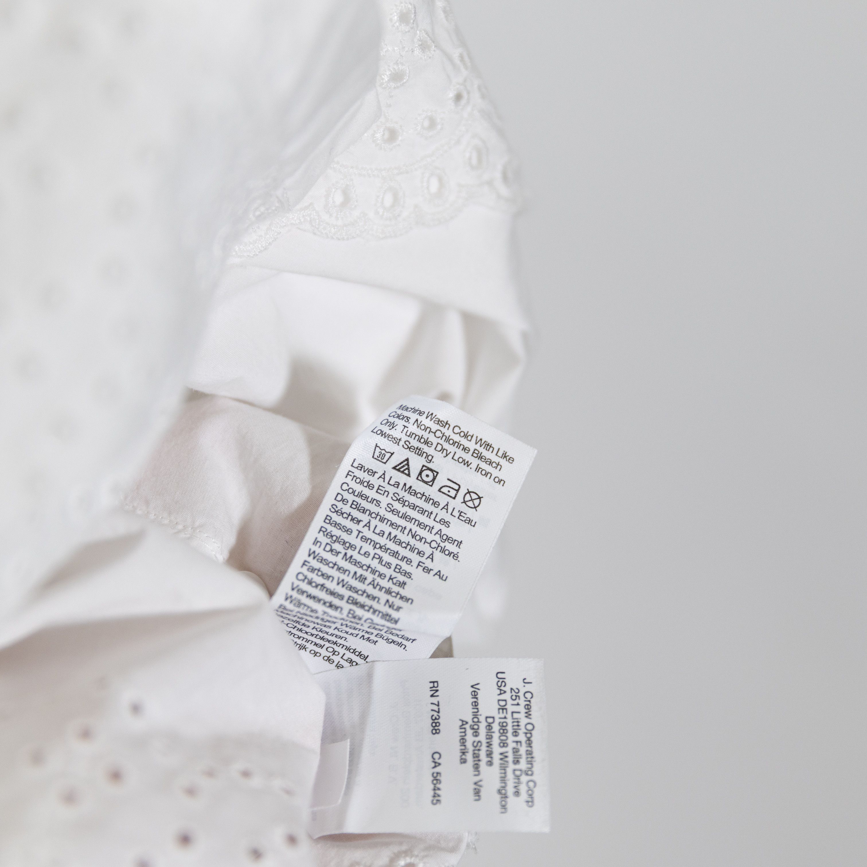 J.Crew NEW J. Crew Jolie Dress In Eyelet Regenerative Size XL / US 12-14 / IT 48-50 - 3 Thumbnail