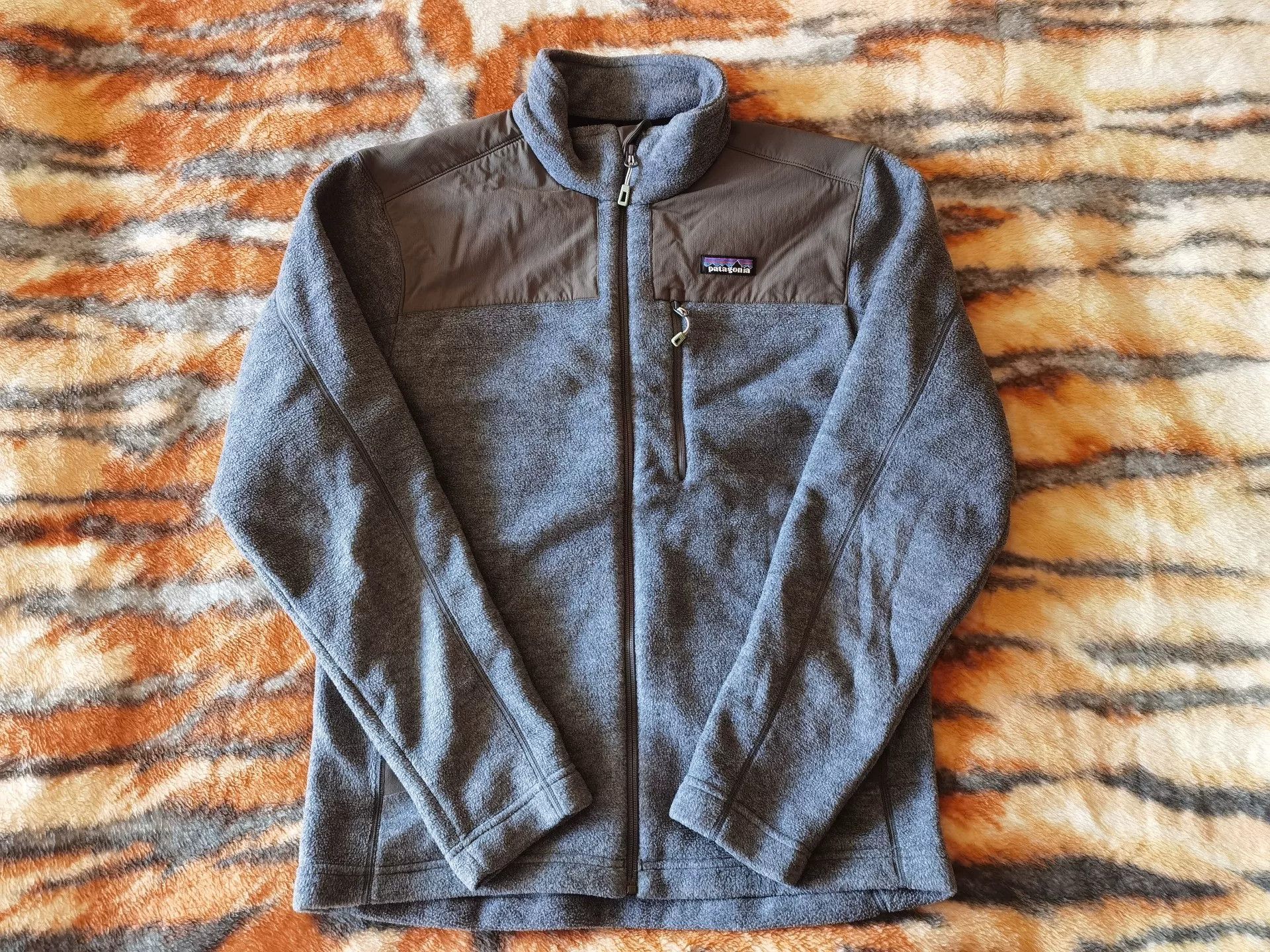 Patagonia Patagonia Gray Fleece Zip Jacket Size M Size US M / EU 48-50 / 2 - 1 Thumbnail