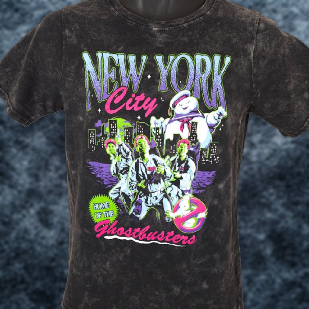 Vintage Ghostbusters T Shirt Mens Size Small Black Stonewash New York City Size US S / EU 44-46 / 1 - 1 Thumbnail