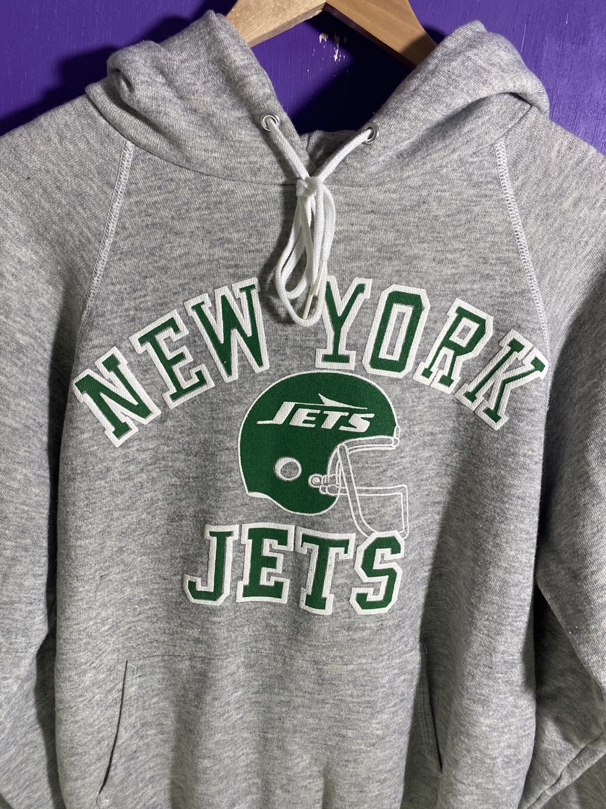 Other Vintage 80s New York jets logo hoodie Size US L / EU 52-54 / 3 - 3 Thumbnail