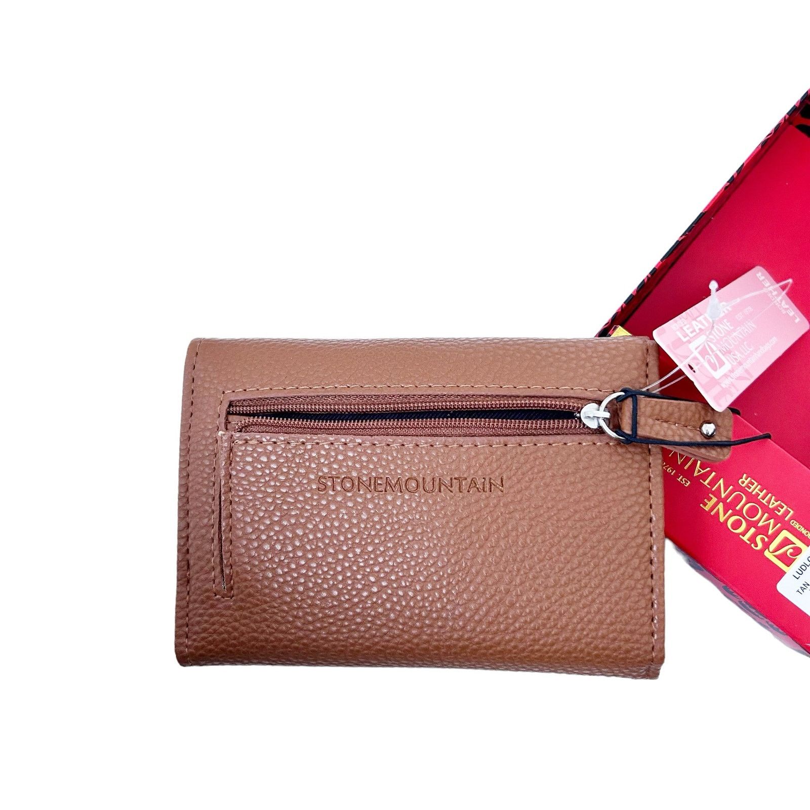 Other Stone Mountain Brown Leather Wallet Size ONE SIZE - 2 Thumbnail