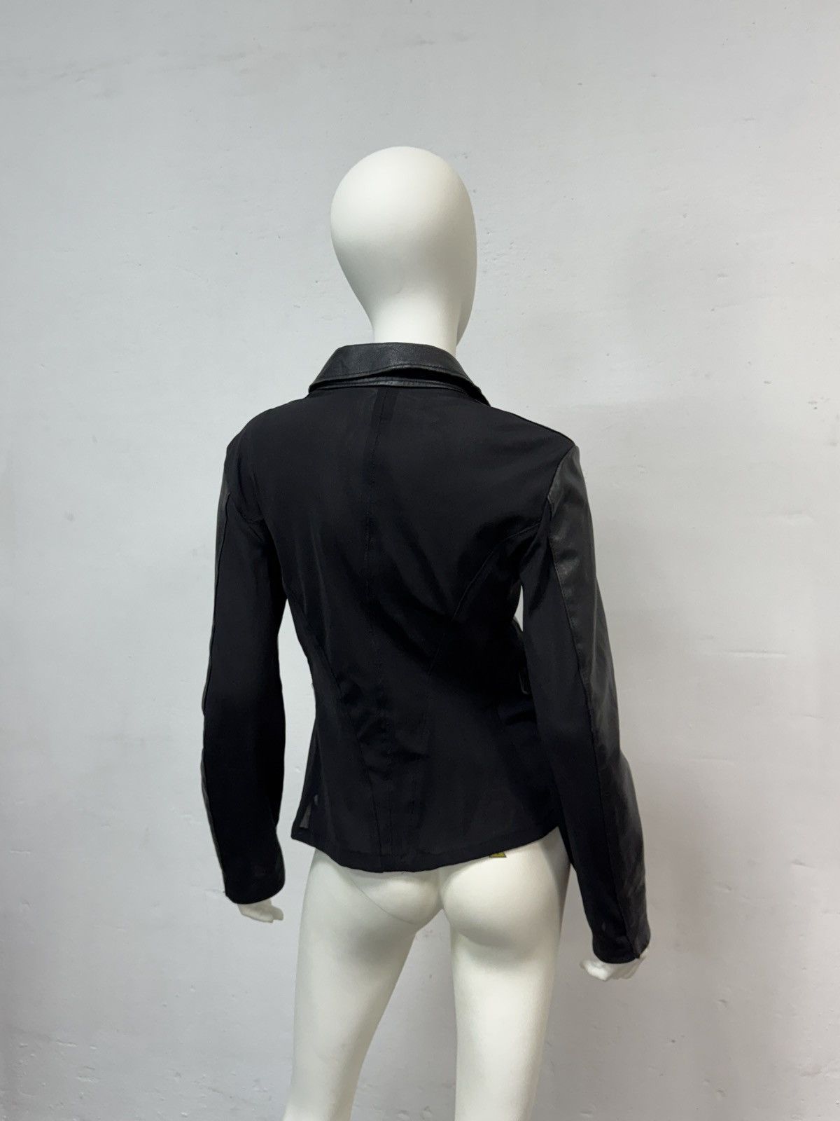 Japanese Brand Vintage Genuine Leather Blazer Size L / US 10 / IT 46 - 3 Thumbnail