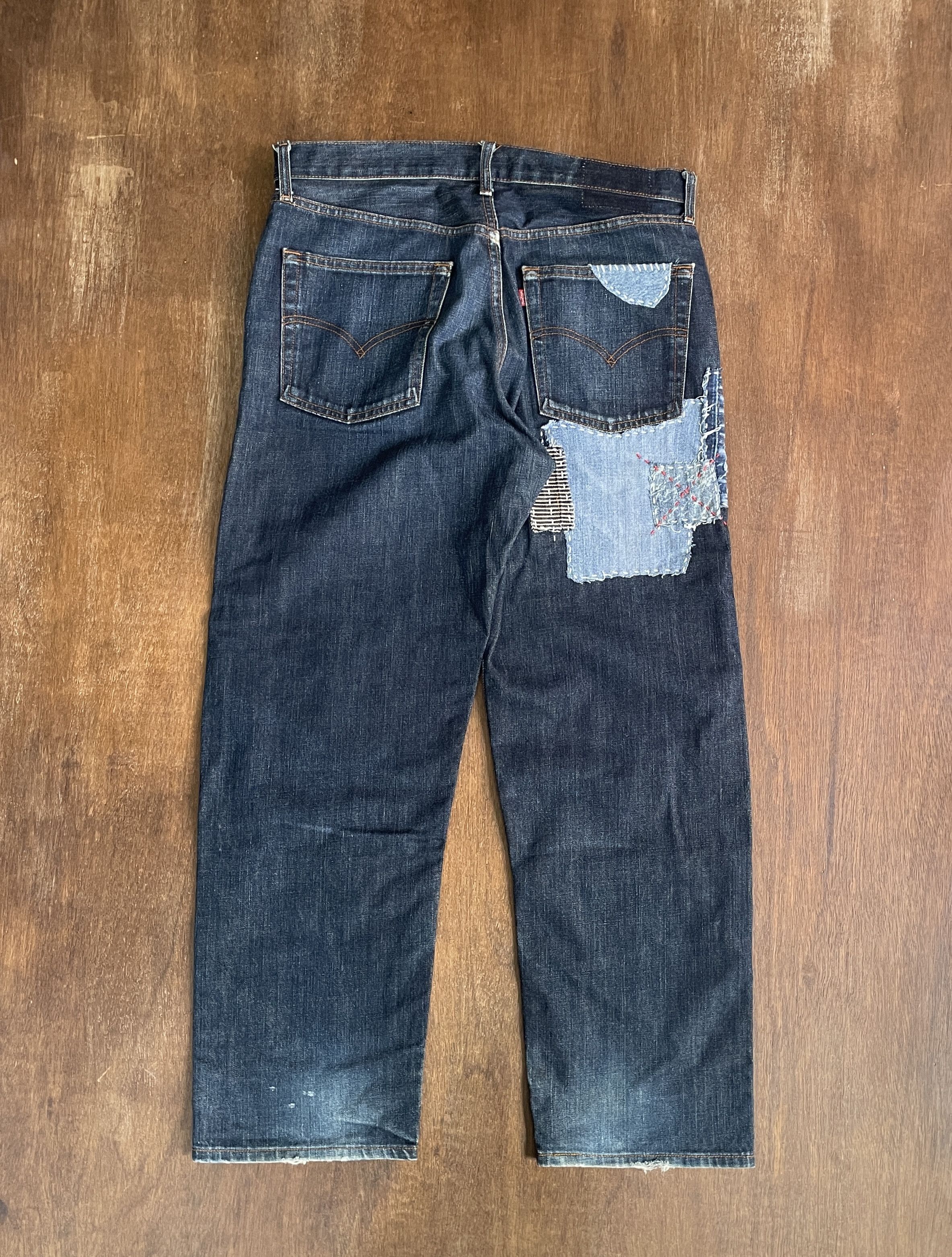 Levi's Levi's Boro Patch Handmade Denim Size US 30 / EU 46 - 3 Thumbnail