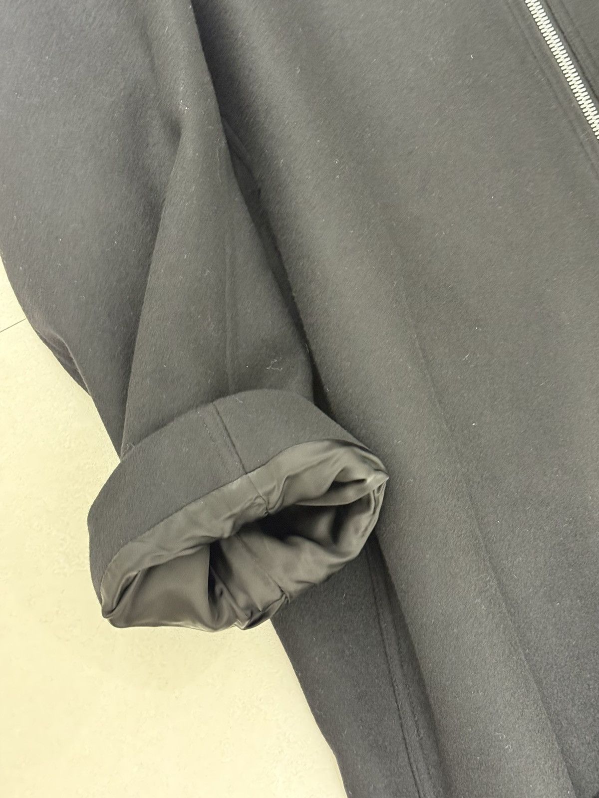 Rick Owens Rick Owens Black Concordians Virgin Wool Mac Coat Size US M / EU 48-50 / 2 - 19 Thumbnail