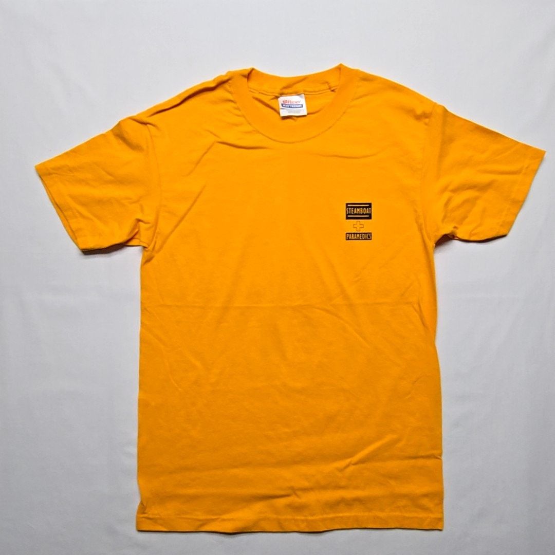 Hanes Vintage Steamboat Paramedics Shirt Graphic Yellow Small Tee Size US S / EU 44-46 / 1 - 1 Thumbnail