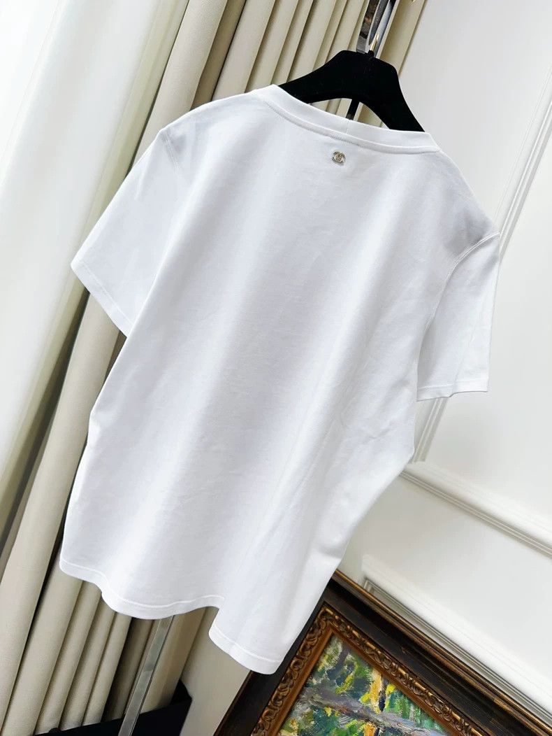 Chanel Chanel Series pink graffiti love double C white background Size L / US 10 / IT 46 - 2 Thumbnail
