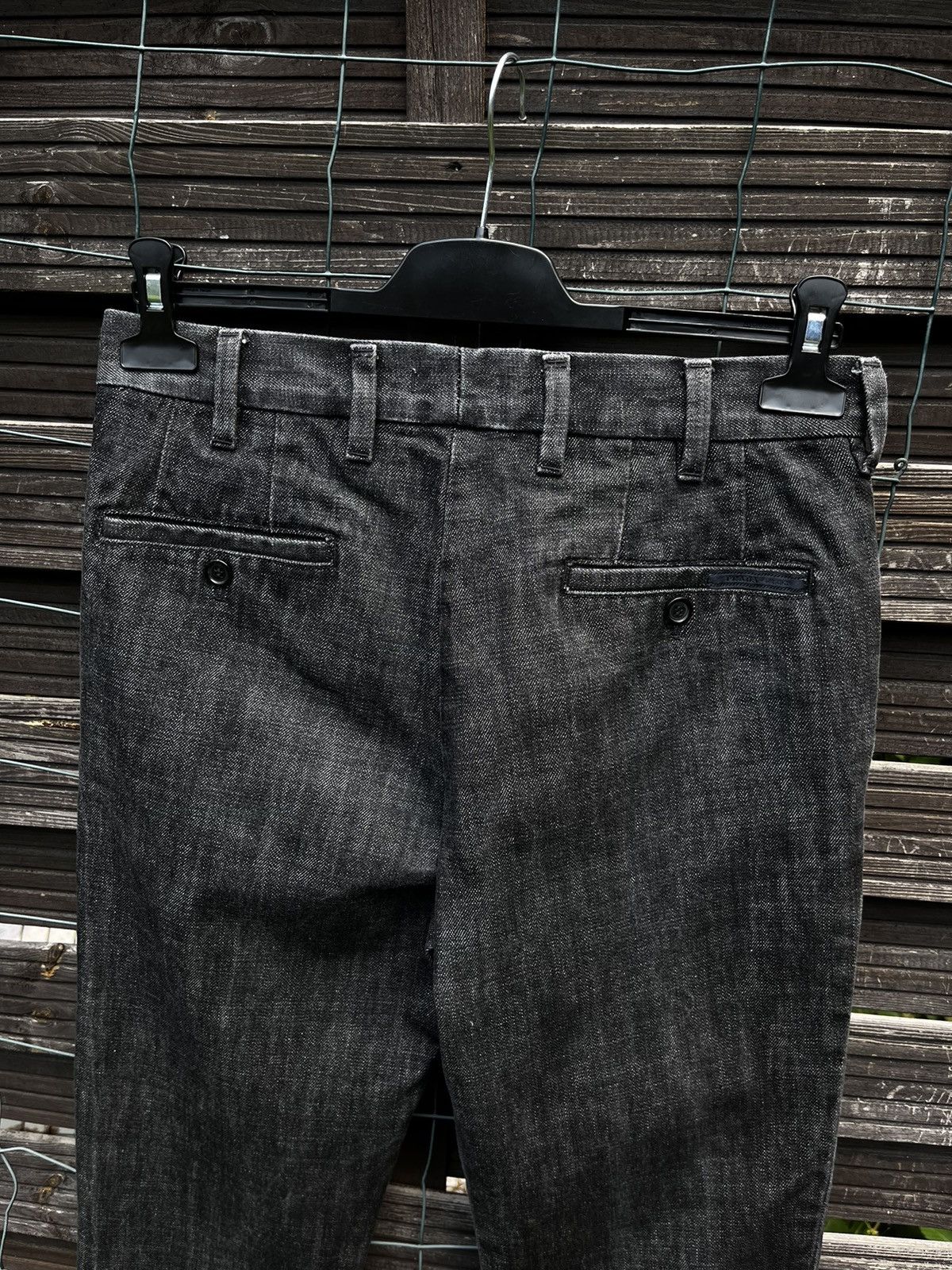 Prada 🔴 PRADA 2012 BLACK TAB LUXURY DENIM STREETWEAR Y2K JEANS Size US 29 - 8 Thumbnail