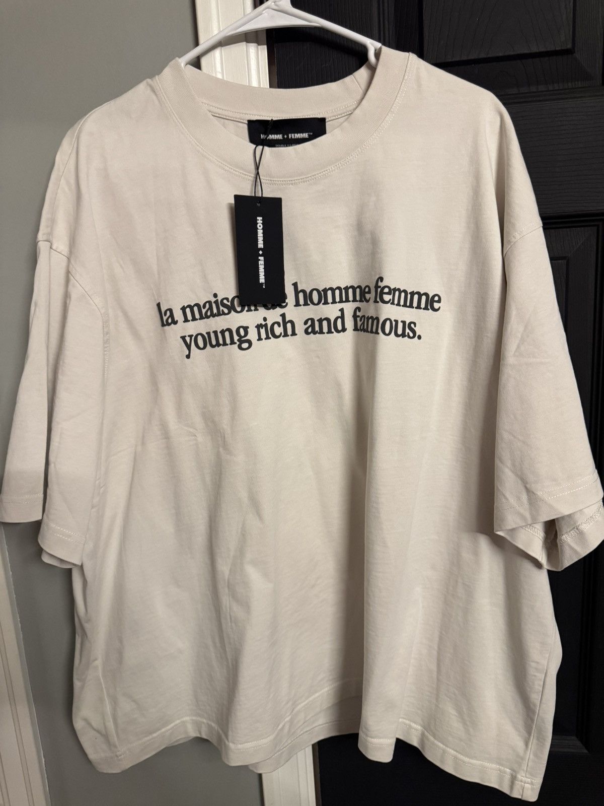 Homme + Femme La Homme Femme Young Rich and Famous T Shirt Size US XXL / EU 58 / 5 - 1 Thumbnail