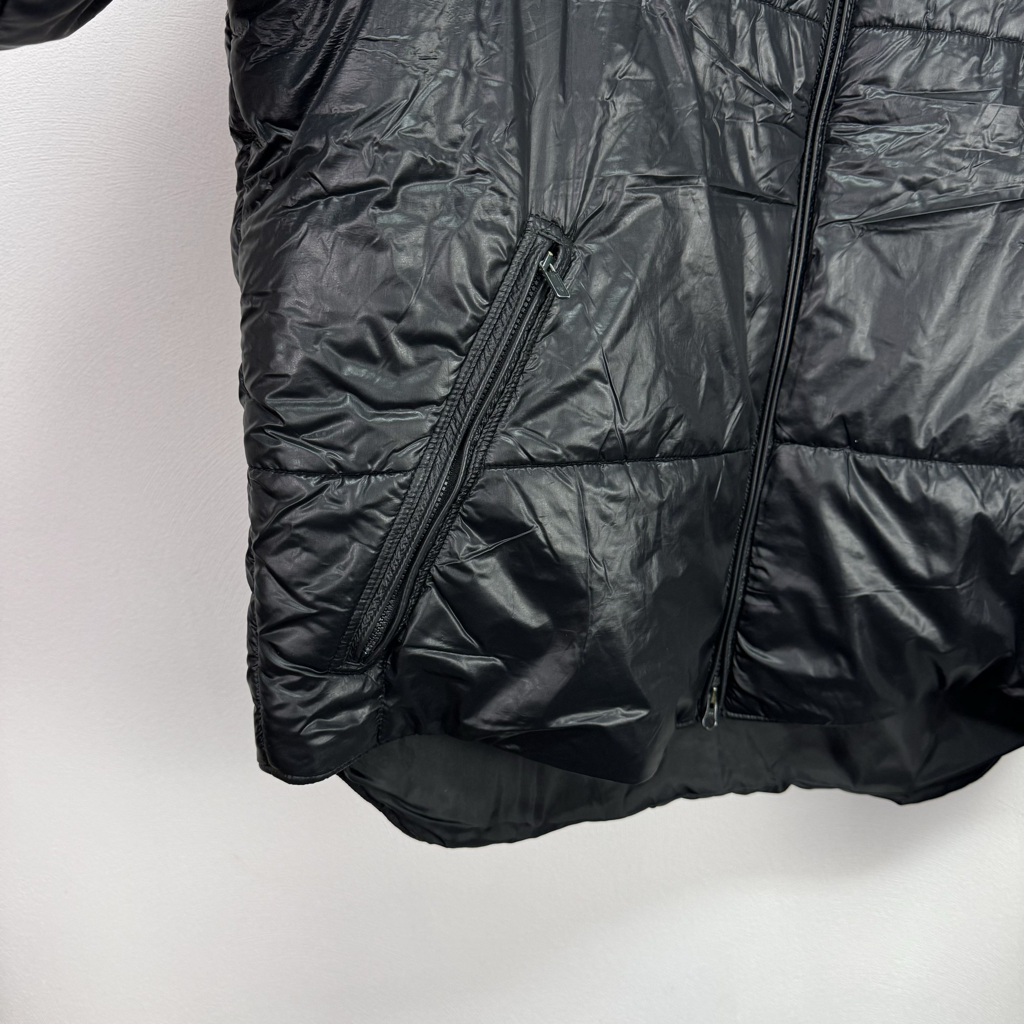 Adidas × Y-3 × Yohji Yamamoto ADIDAS Y-3 YOHJI YAMAMOTO HOODED DOWN BLACK METALLIC JACKET Size US XL / EU 56 / 4 - 7 Thumbnail