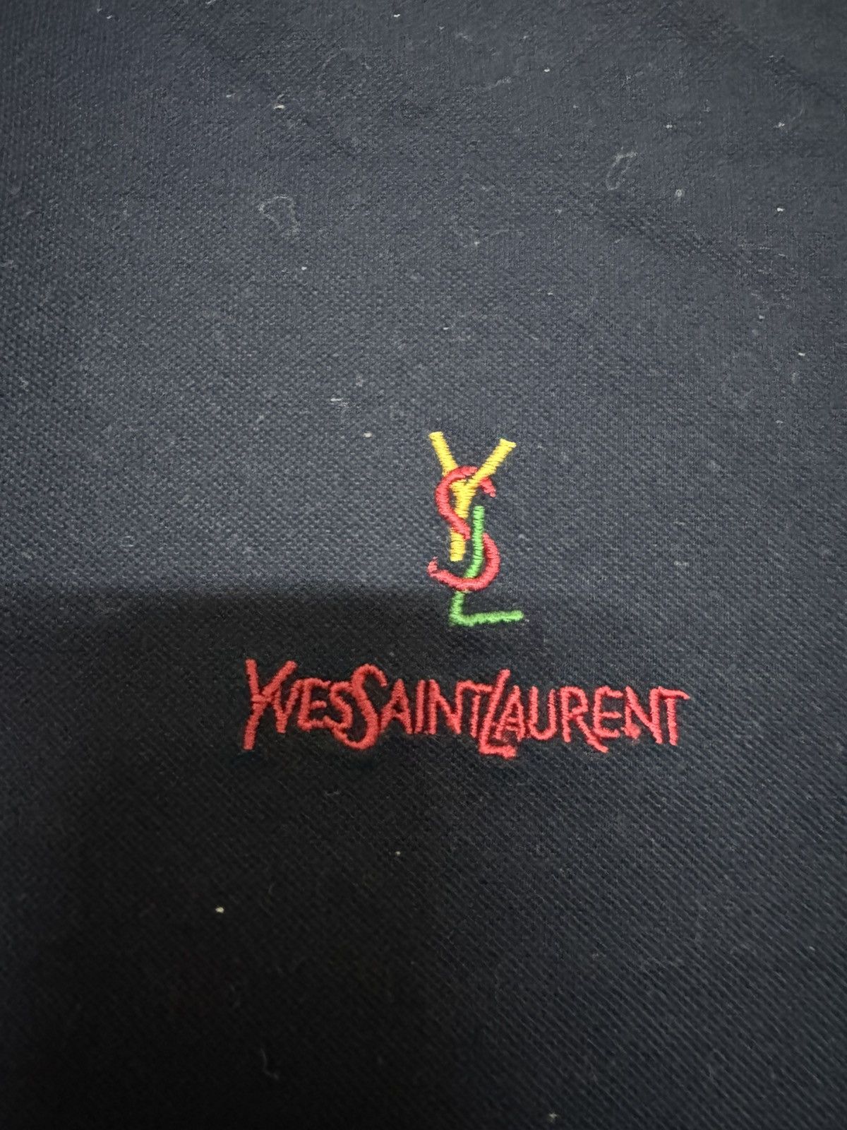 Yves Saint Laurent Yves Saint Laurent polo shirt multicolor embroidered logo Size US L / EU 52-54 / 3 - 7 Thumbnail