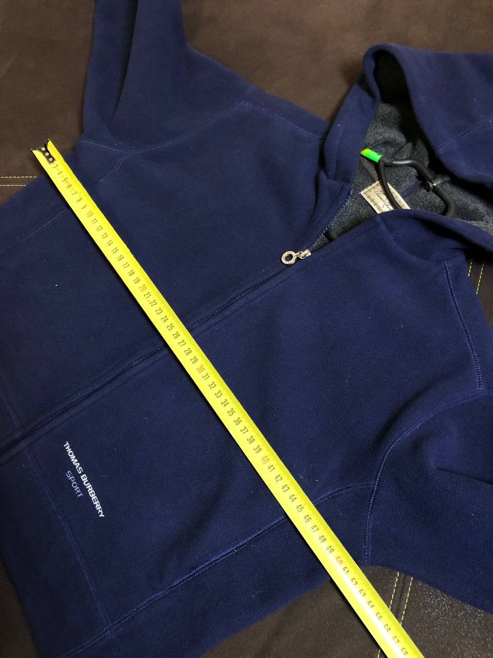 Burberry Burberry vintage crazy Y2K hoodie zip blue Thomas Burberry Size L / US 10 / IT 46 - 12 Thumbnail