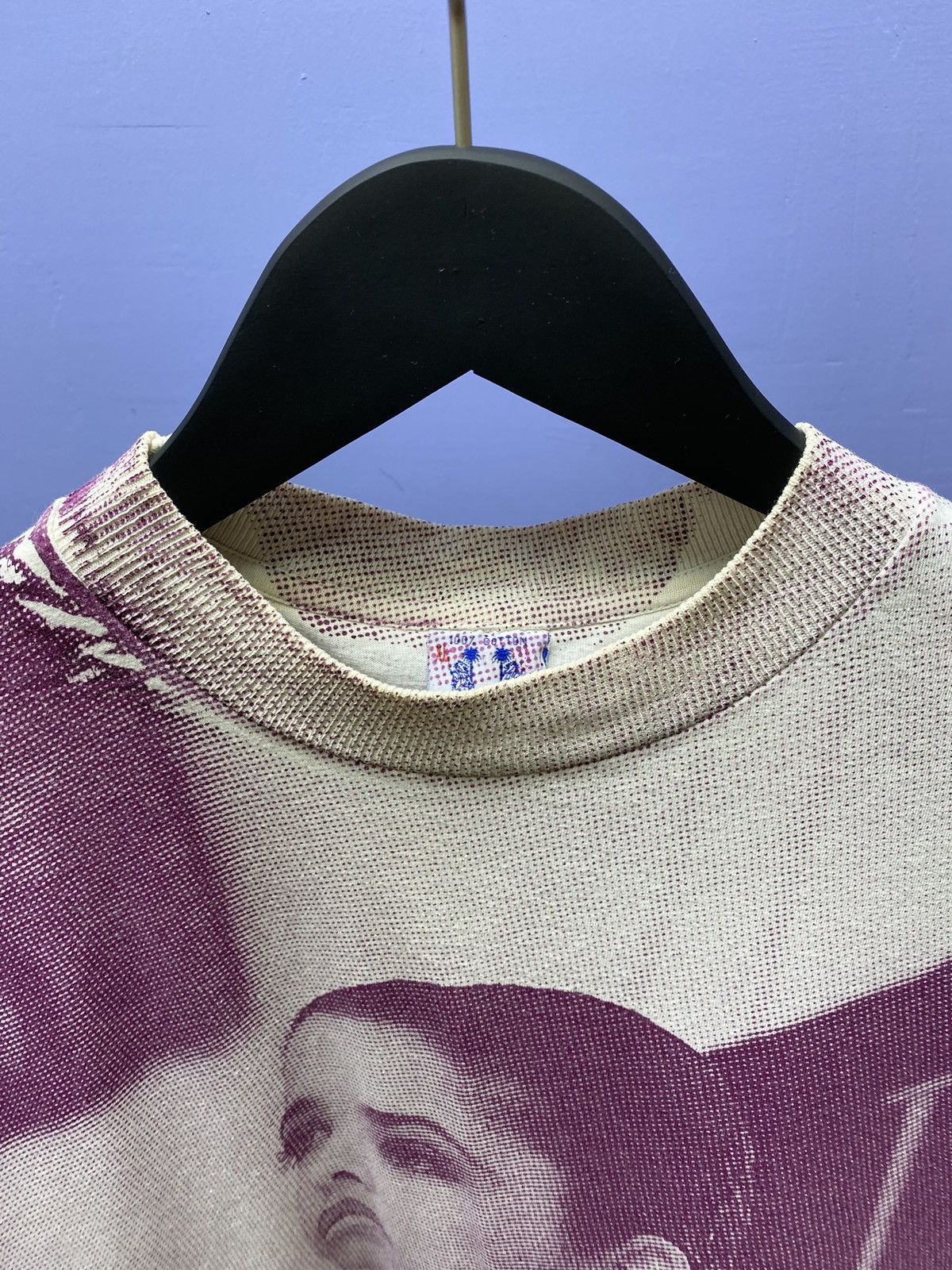 Band Tees Vintage 1993 Sierra Teez Girl Portrait Allover Print Tee Size US XL / EU 56 / 4 - 13 Thumbnail