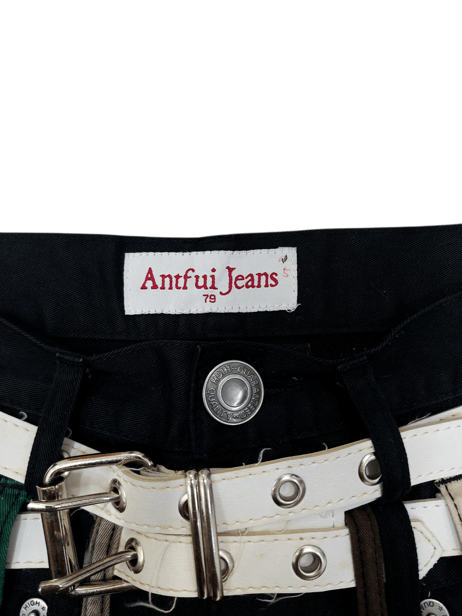 Japanese Brand Antfui Jeans Double Waist Seditionaries Denim Size US 30 / EU 46 - 8 Thumbnail