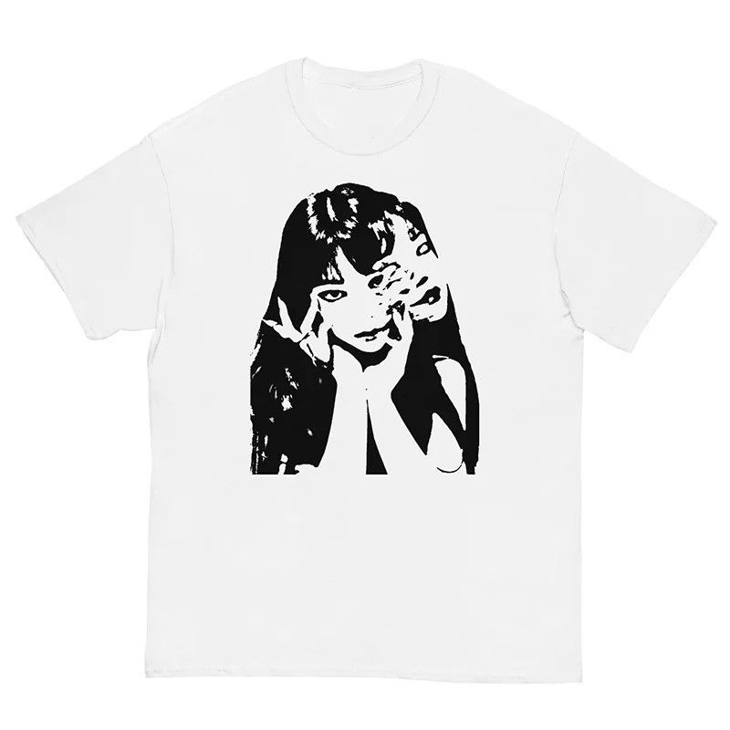 Vintage Scary Y2K Twisted Girl Monster Face Short Sleeve Shirt | Grailed