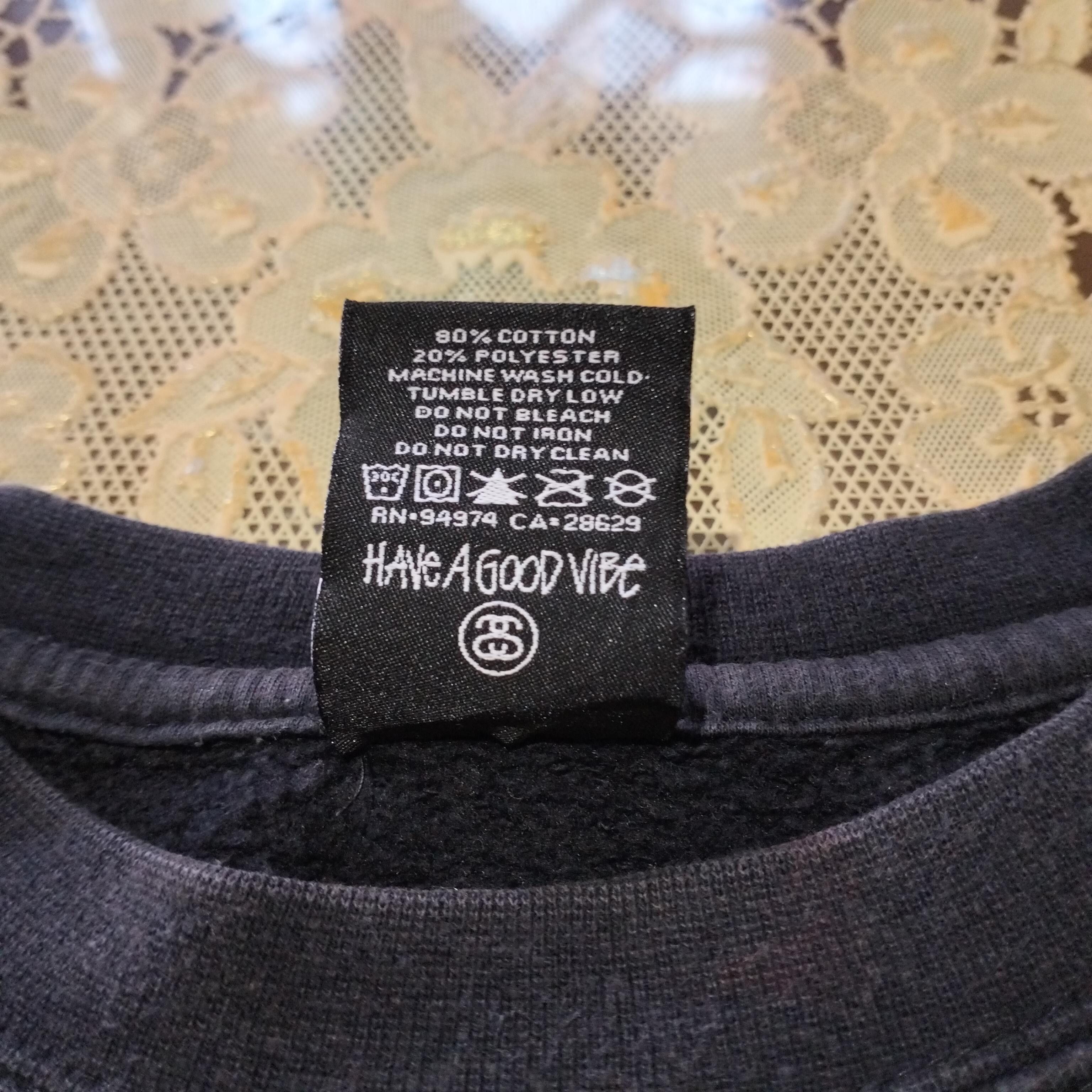 Stussy Stussy Crewneck Yo Raps (Very Rare) Size US M / EU 48-50 / 2 - 4 Thumbnail