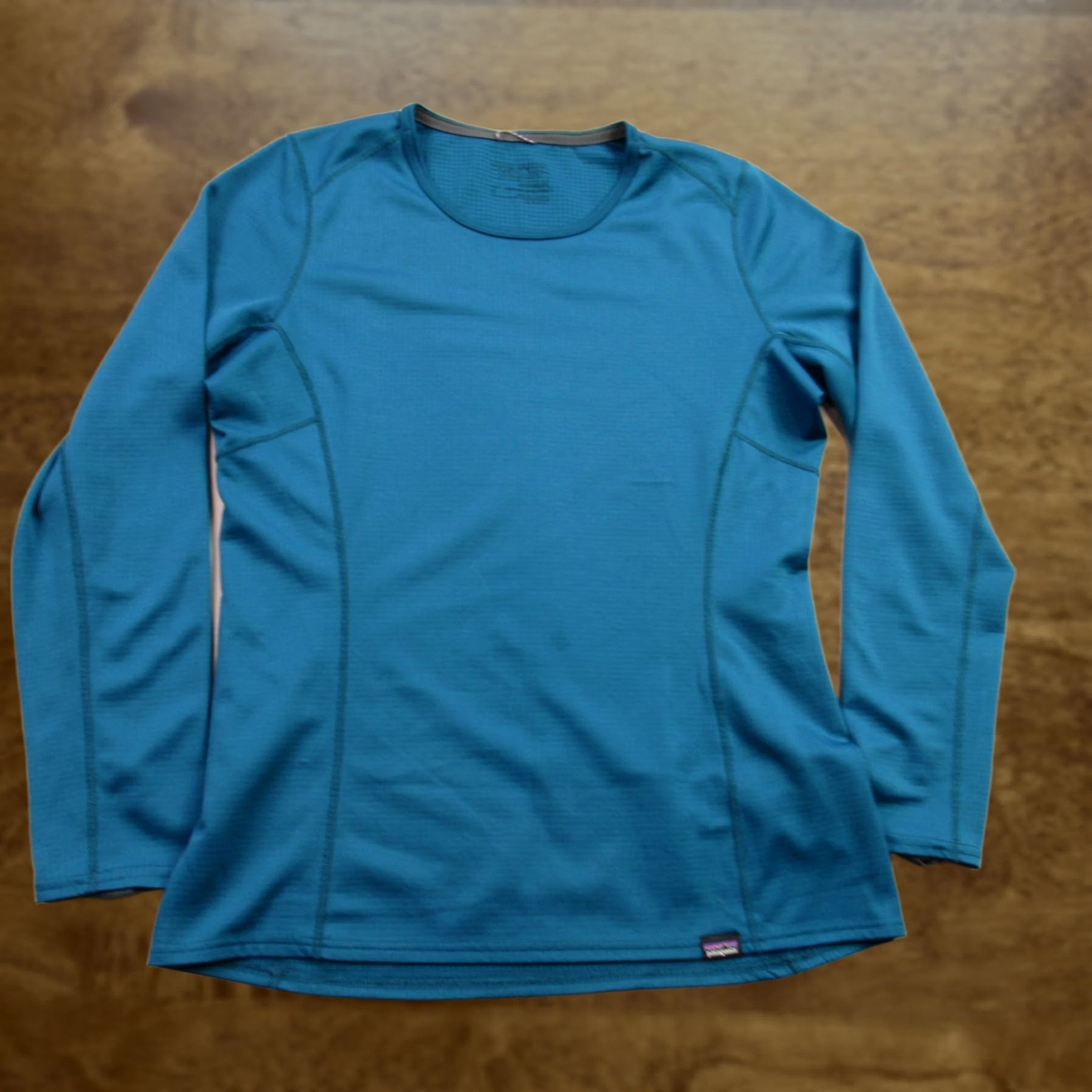 Patagonia Patagonia Shirt Womens Small Long Sleeve Crew Neck Blue Capilene Baselayer shirt Size S / US 4 / IT 40 - 1 Thumbnail
