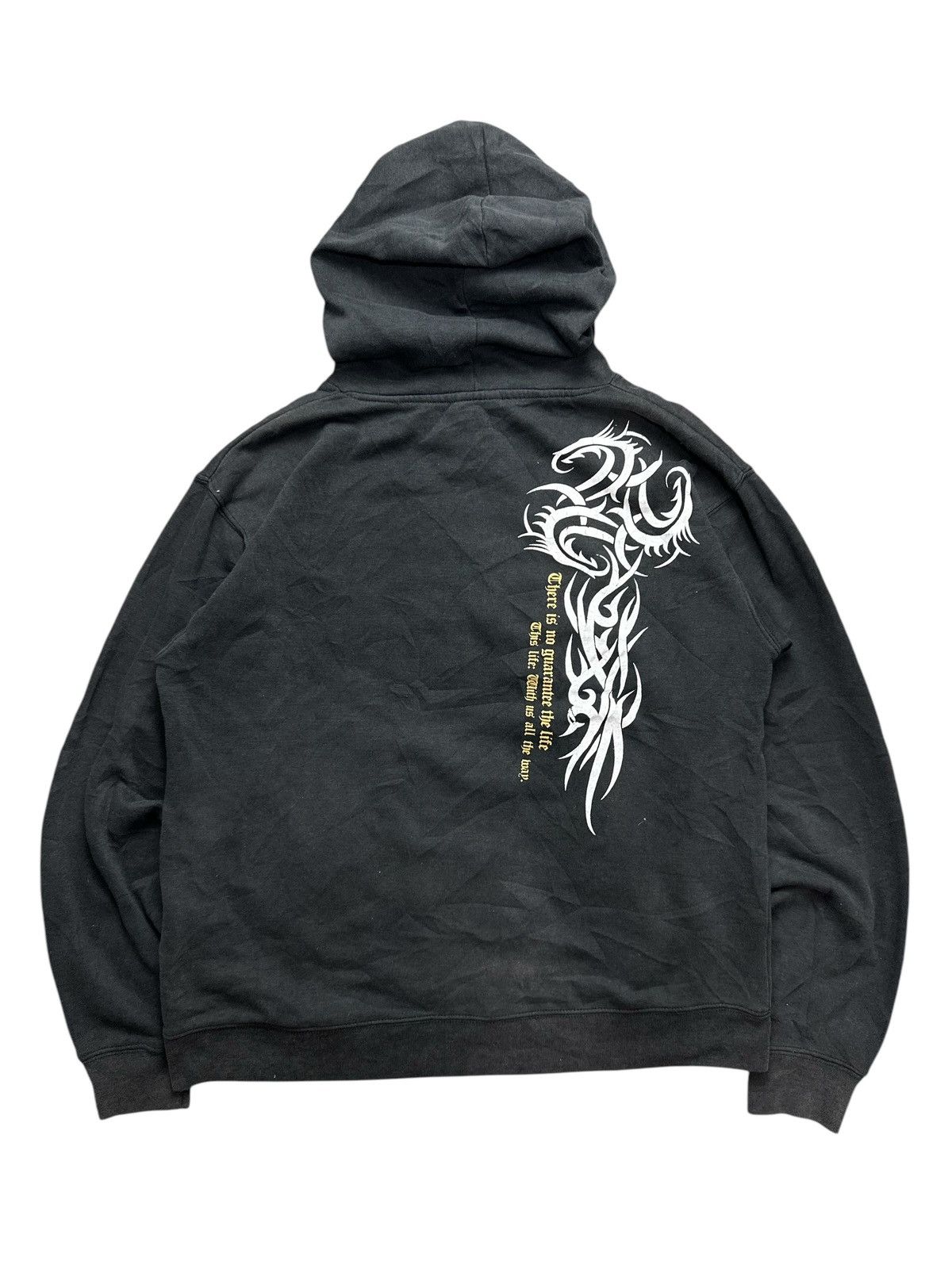 Hysteric Glamour BULLET NOISE SICK FADED DIABOLIC MASTER HOODIE TRIBAL POEM Size US L / EU 52-54 / 3 - 2 Thumbnail