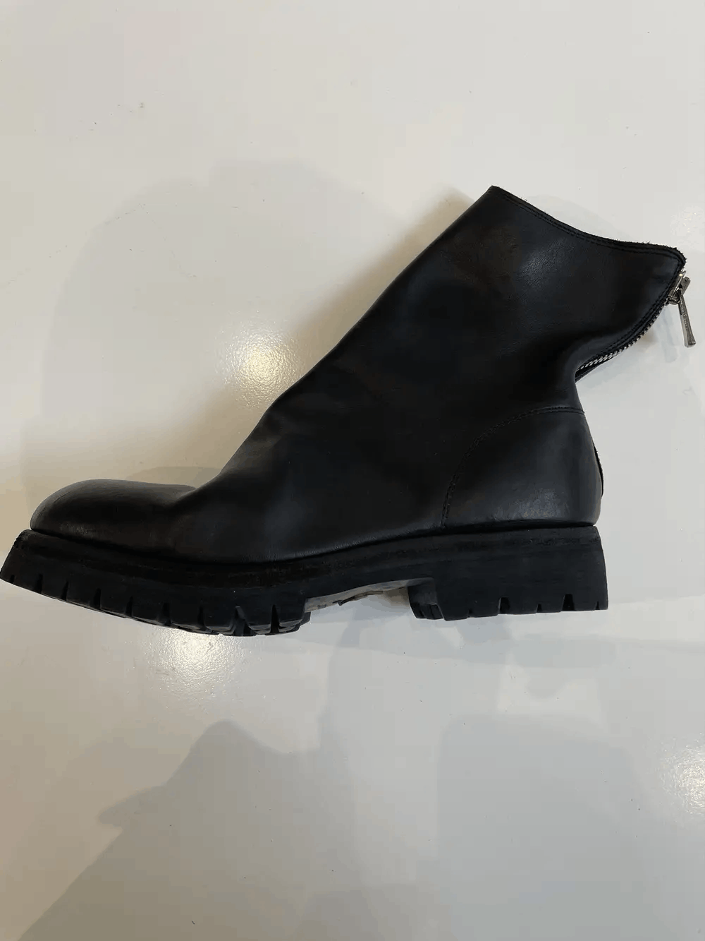 Guidi GUIDI 796V Horse Full Grain Back Zip Boots Size US 7 / EU 40 - 5 Thumbnail