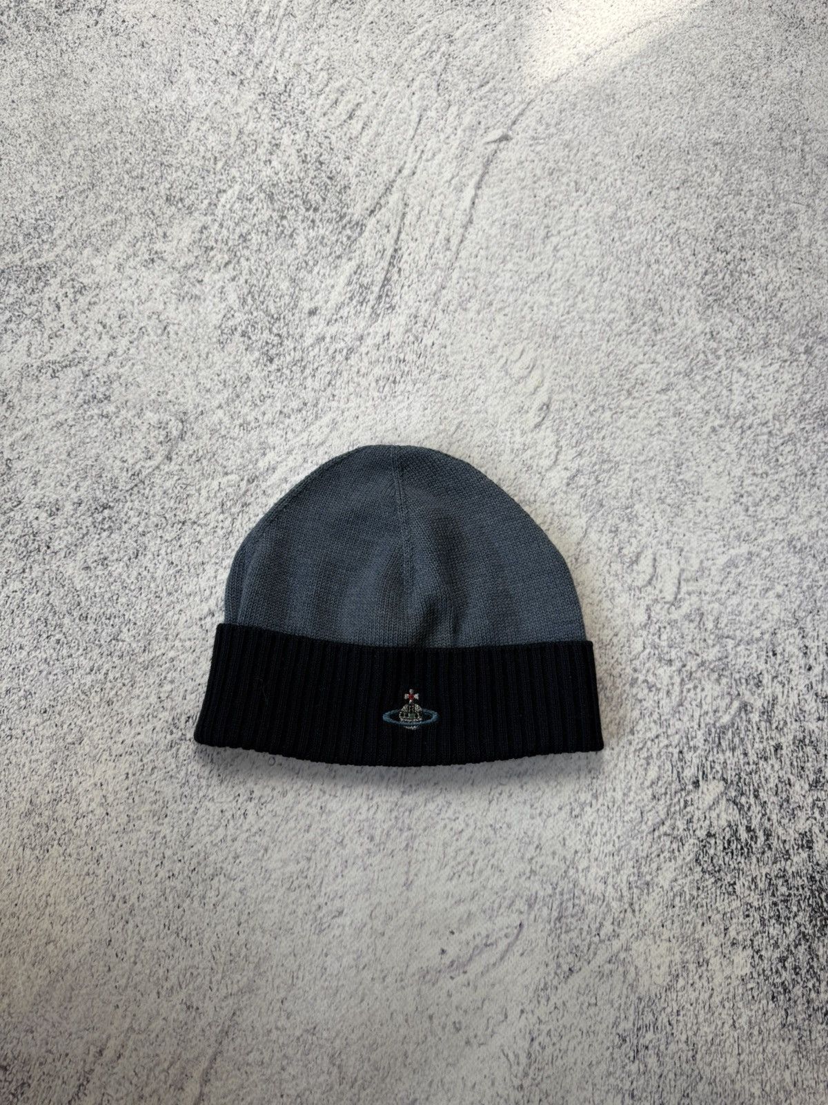 Vivienne Westwood Vivienne Westwood Beanie Hat Small Logo Embroidery Size ONE SIZE - 1 Thumbnail