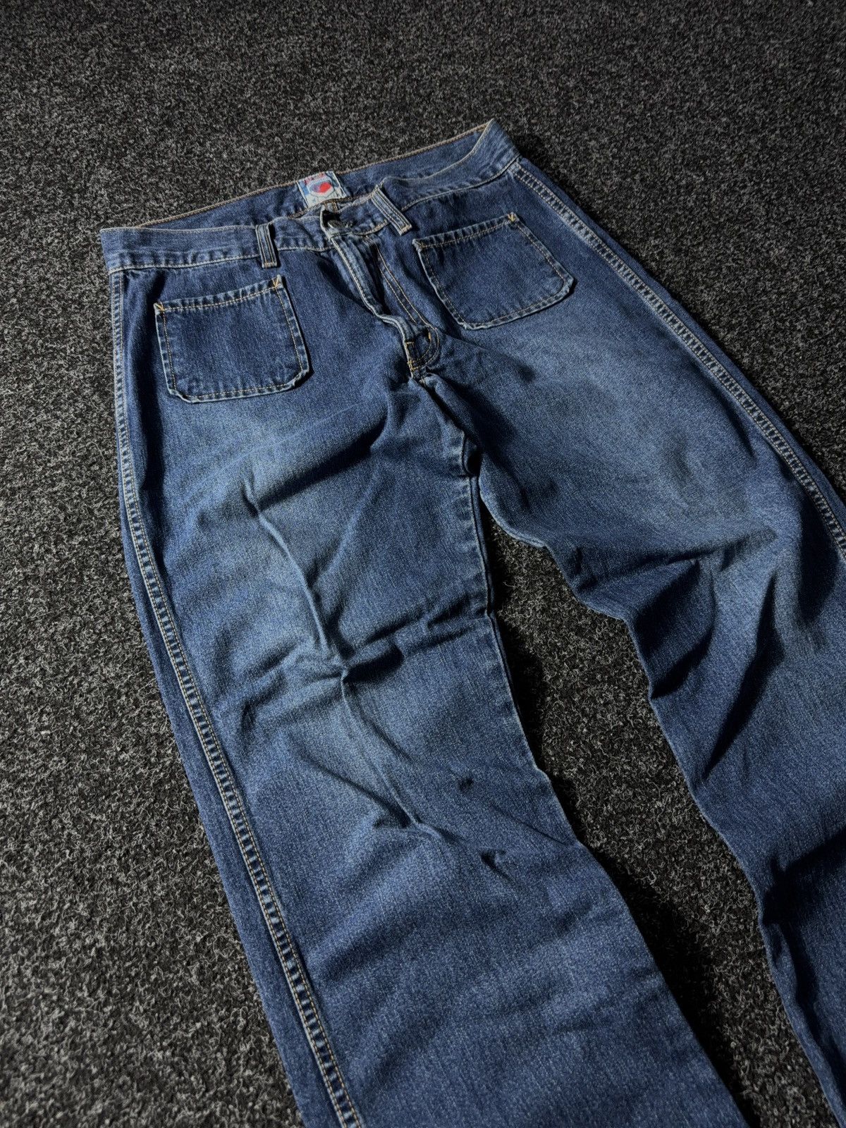 Diesel × If Six Was Nine × Vintage Vintage Y2K Diesel Industry Jeans baggy denim pants Size 30" / US 8 / IT 44 - 3 Thumbnail