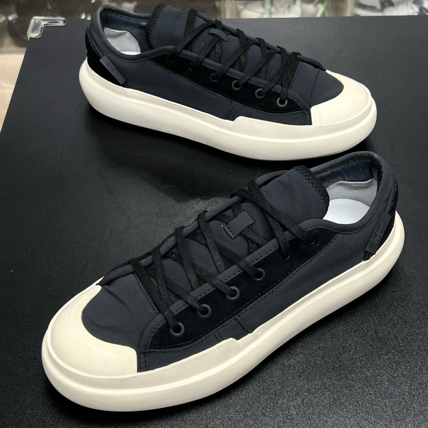 Y-3 Y-3 Black Shoes Low Top High Top Size US 5 / EU 37 - 1 Thumbnail