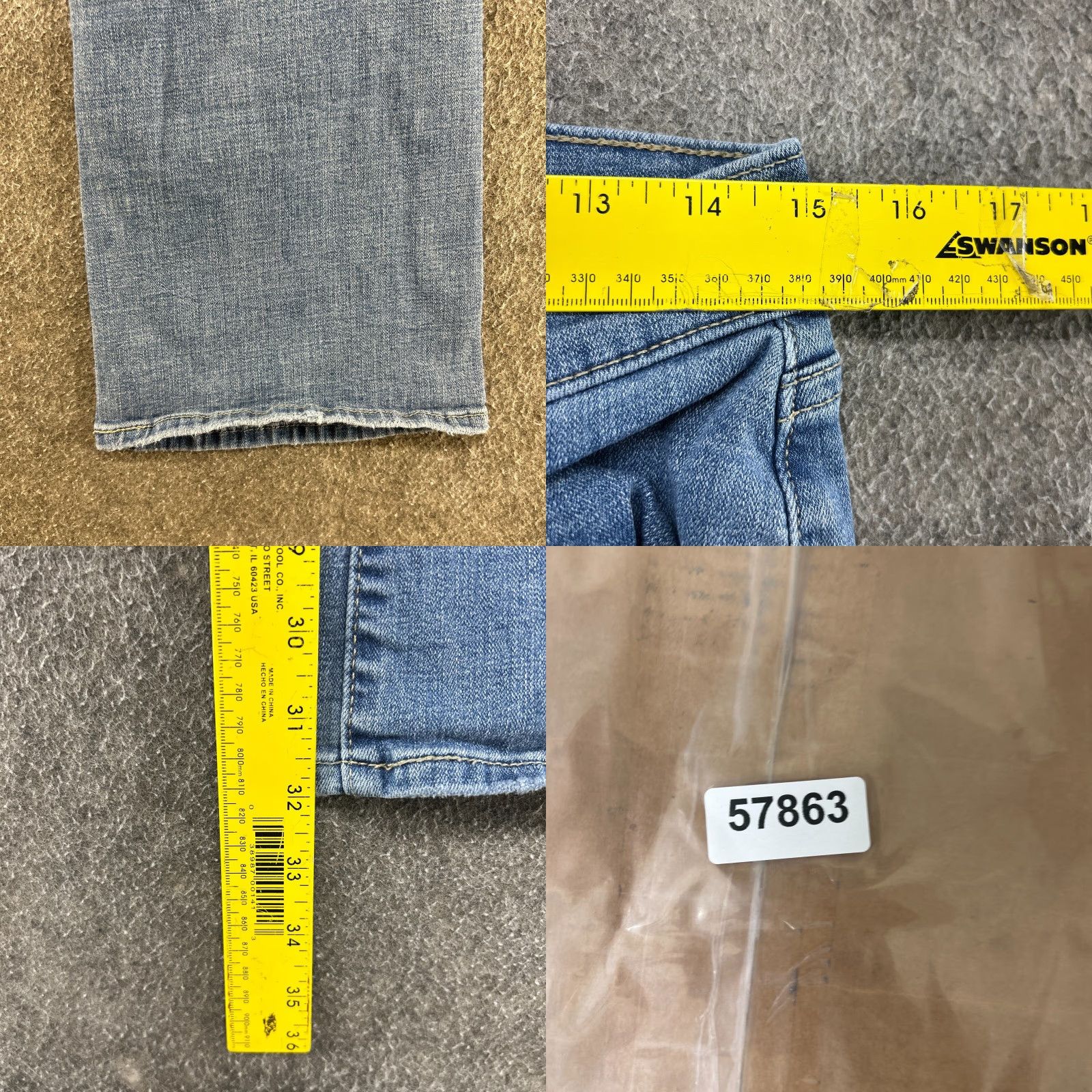Levi's Levi's Jeans Womens 10 Blue Bootcut Classic Fit Light Wash Stretch Denim Cotton Jeans Women Regular 32x30 Blue Bootcut Stretch Distressed Size 24" / US 00 / IT 34 - 10 Thumbnail