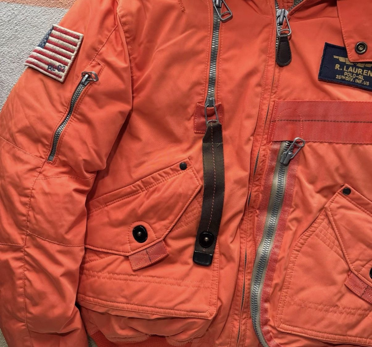 Polo Ralph Lauren Ralph Lauren Polo RL Down Flight Jacket K22 Size US S / EU 44-46 / 1 - 5 Thumbnail