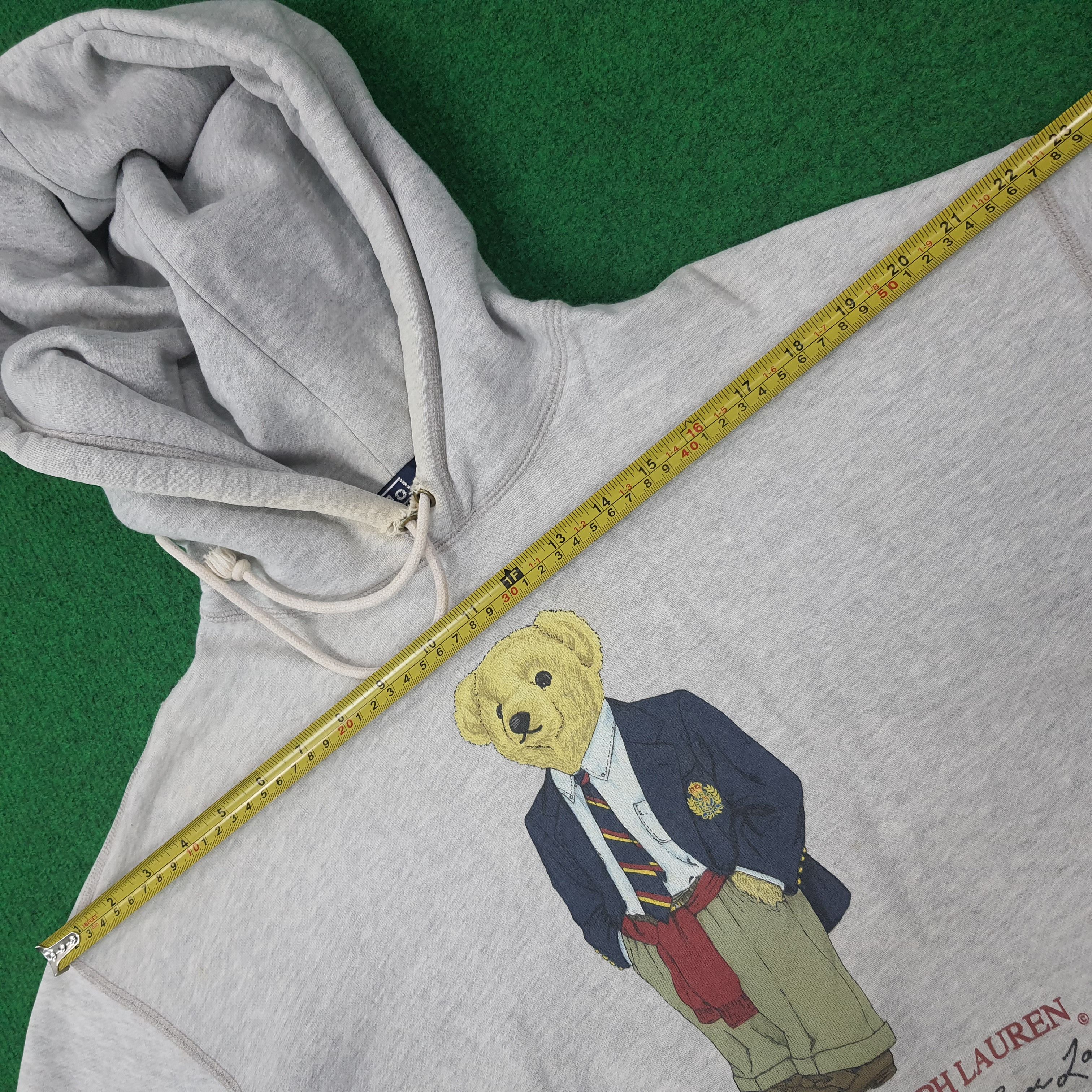 Polo Ralph Lauren Vintage POLO BEAR by Ralph Lauren Hoodie C263N16 Size US L / EU 52-54 / 3 - 10 Thumbnail