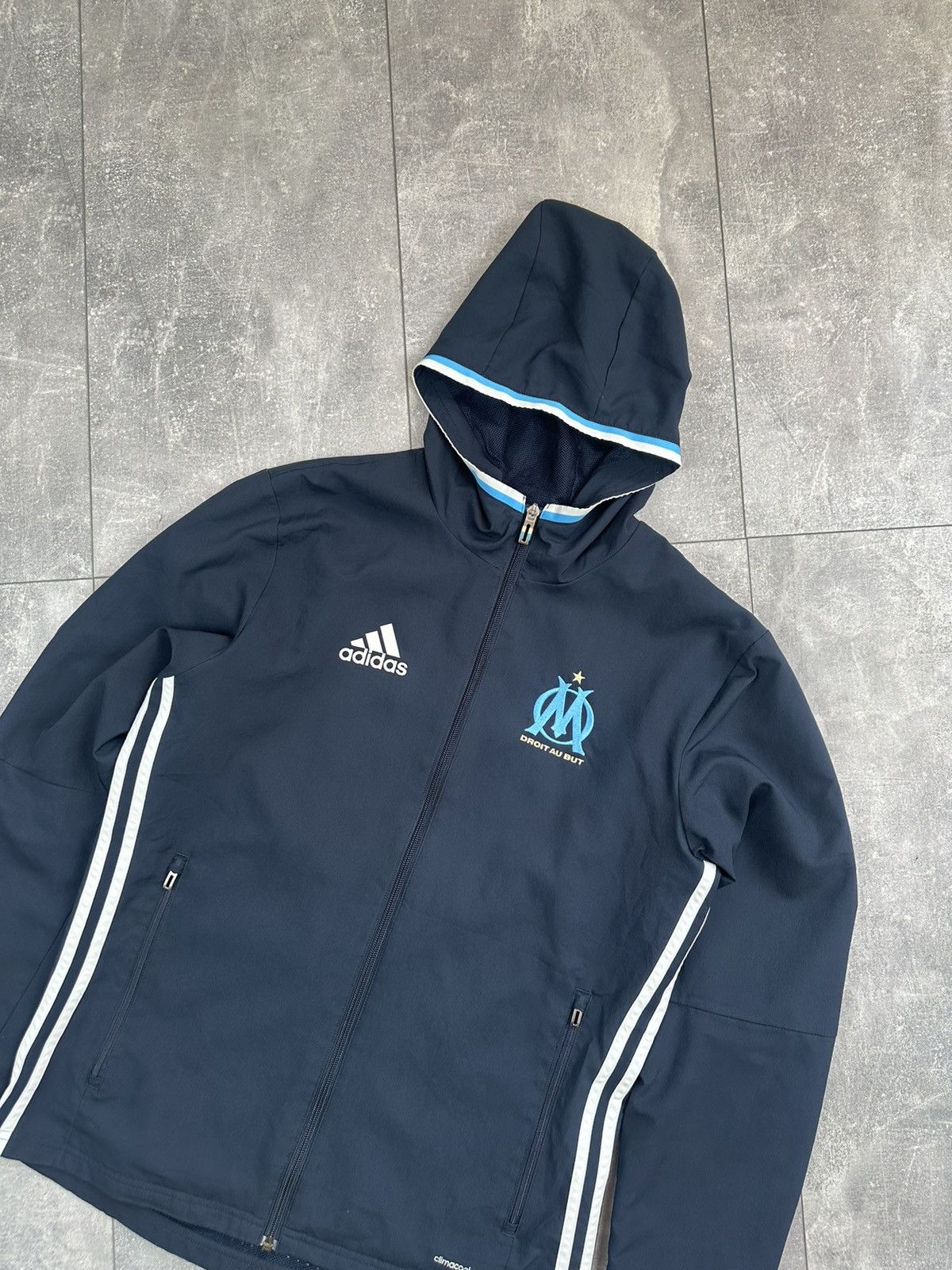Adidas Adidas Marseille Training Soccer Football Jacket Size US S / EU 44-46 / 1 - 6 Thumbnail