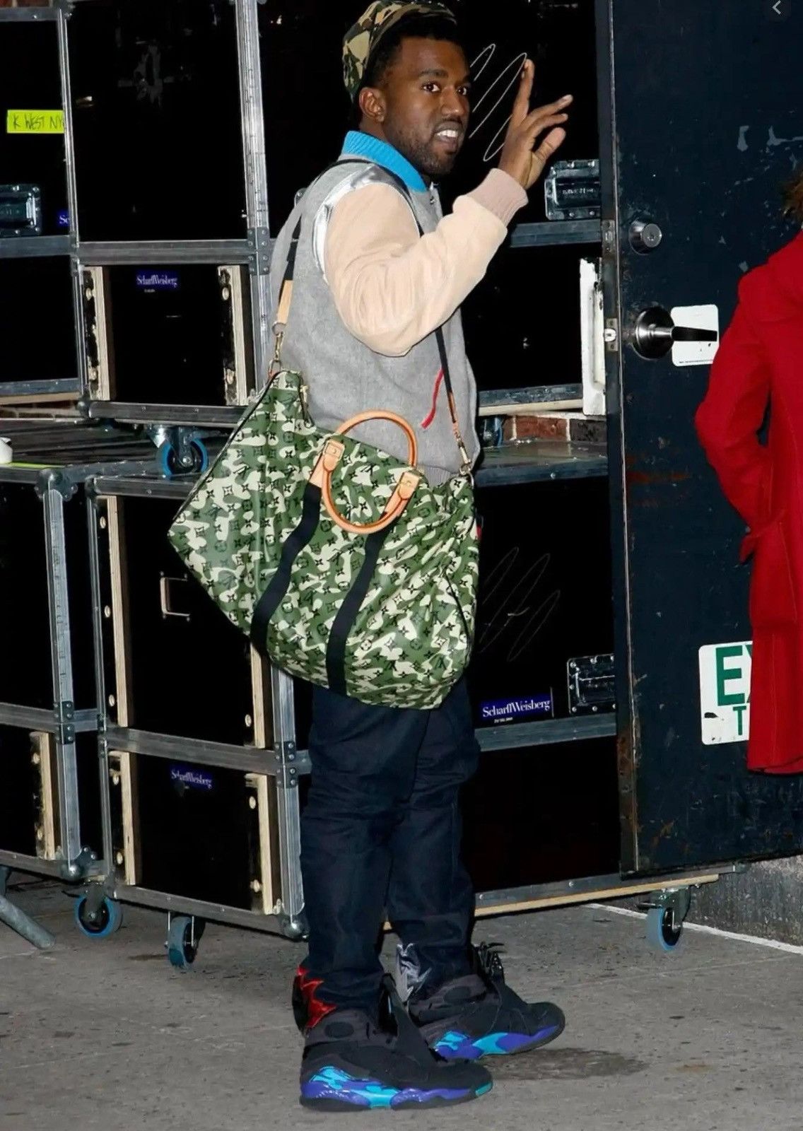 Louis Vuitton Marc jacobs Takashi Murakami Camouflage monogram keepall 55 Size ONE SIZE - 2 Thumbnail