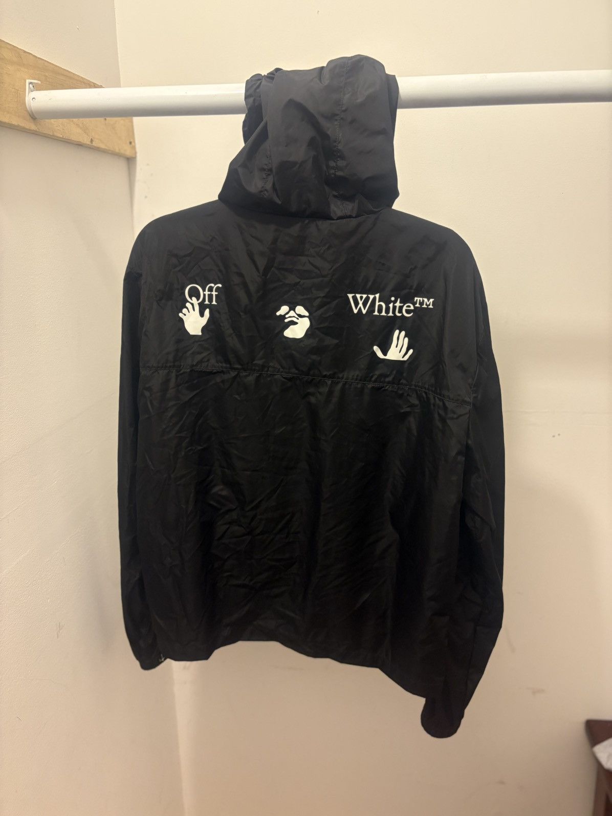 Off-White Off-White 2021 Diagonal Zip Windbreaker Size US S / EU 44-46 / 1 - 3 Thumbnail
