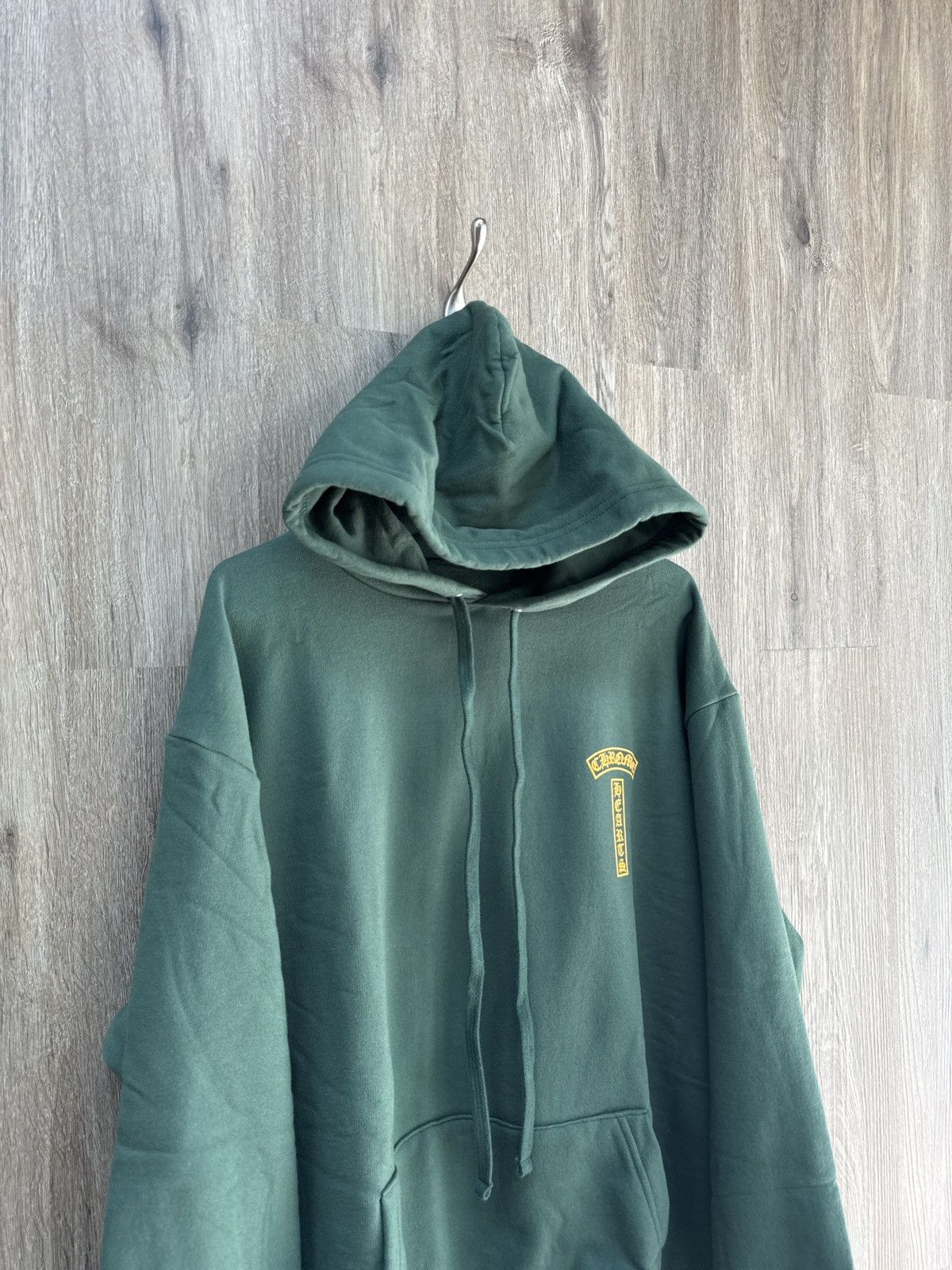 Chrome Hearts Chorome Hearts Green Pull Over Hoodie Size US L / EU 52-54 / 3 - 2 Thumbnail