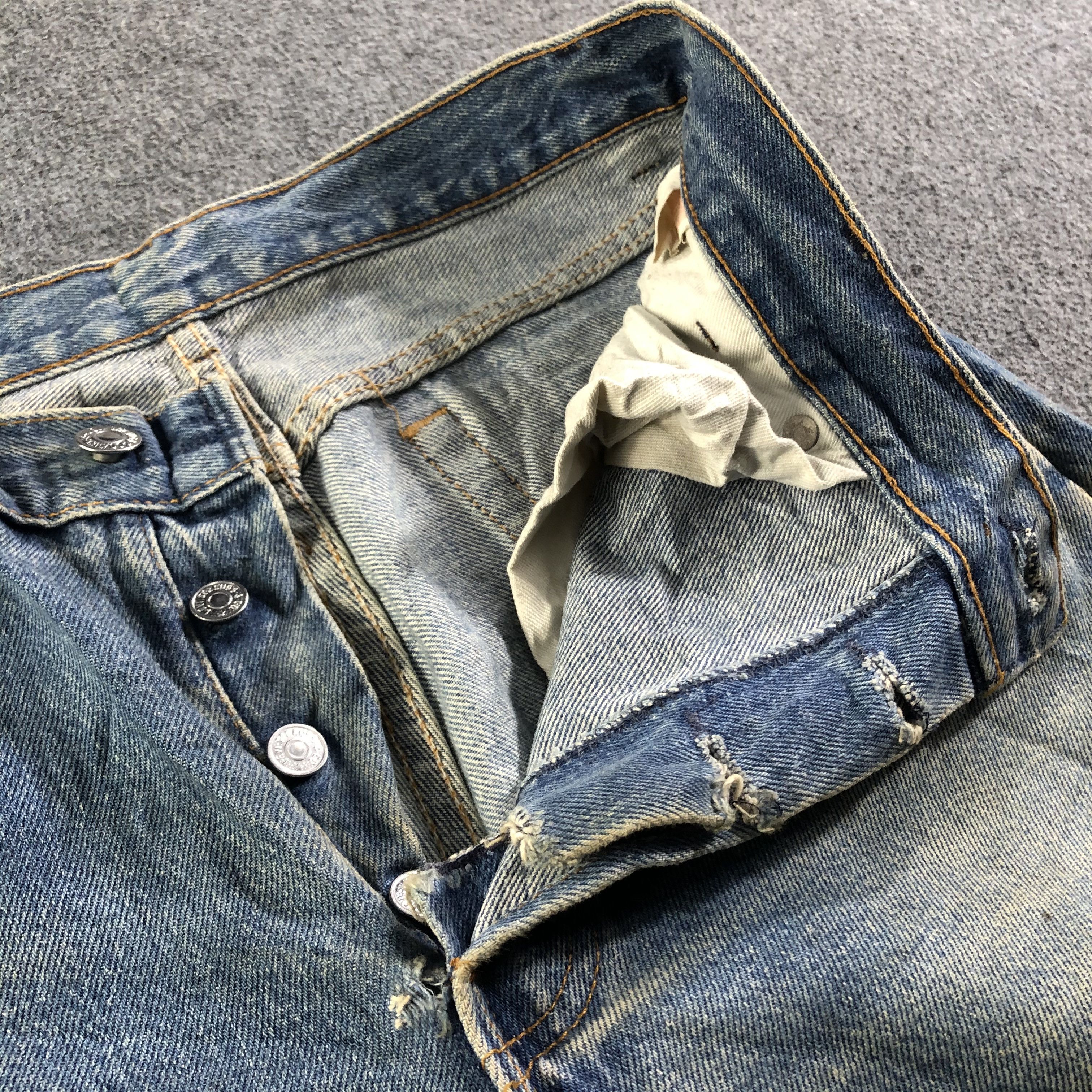 Levi's Vintage 90s Levis 501 Jeans-J3951 Size US 30 / EU 46 - 8 Thumbnail