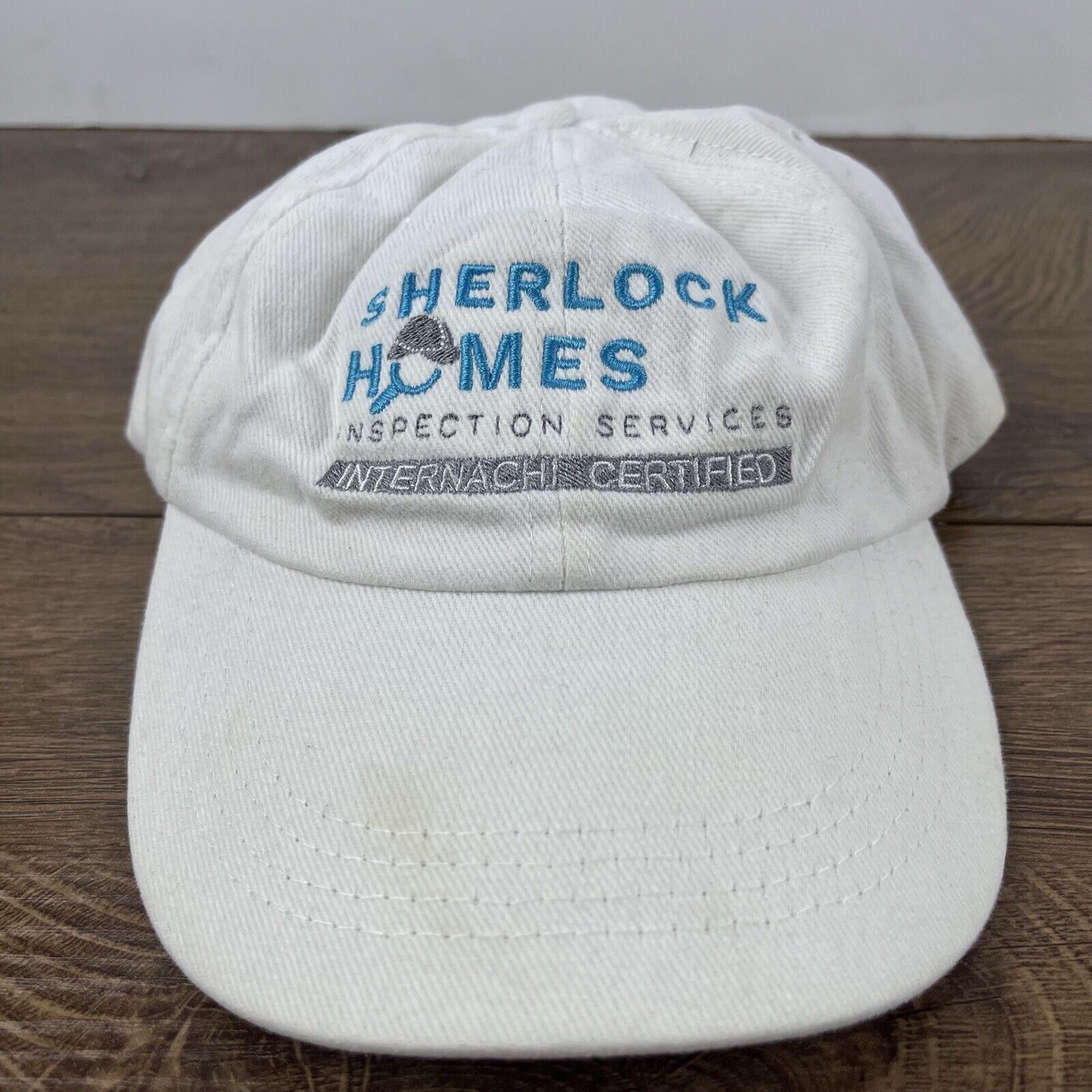Other Sherlock Holmes Inspection Hat White Adjustable Hat White Ad Size ONE SIZE - 5 Thumbnail