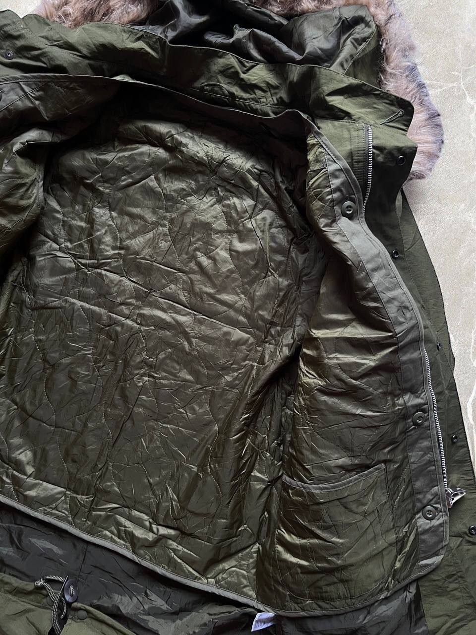 Global Work × Japanese Brand × Vintage GLOBAL WORK JAPANESE Brand FISHTAIL FUR parka jacket y2k Size US L / EU 52-54 / 3 - 9 Thumbnail
